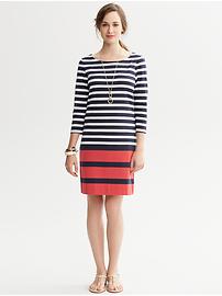 Striped T-Shirt Dress