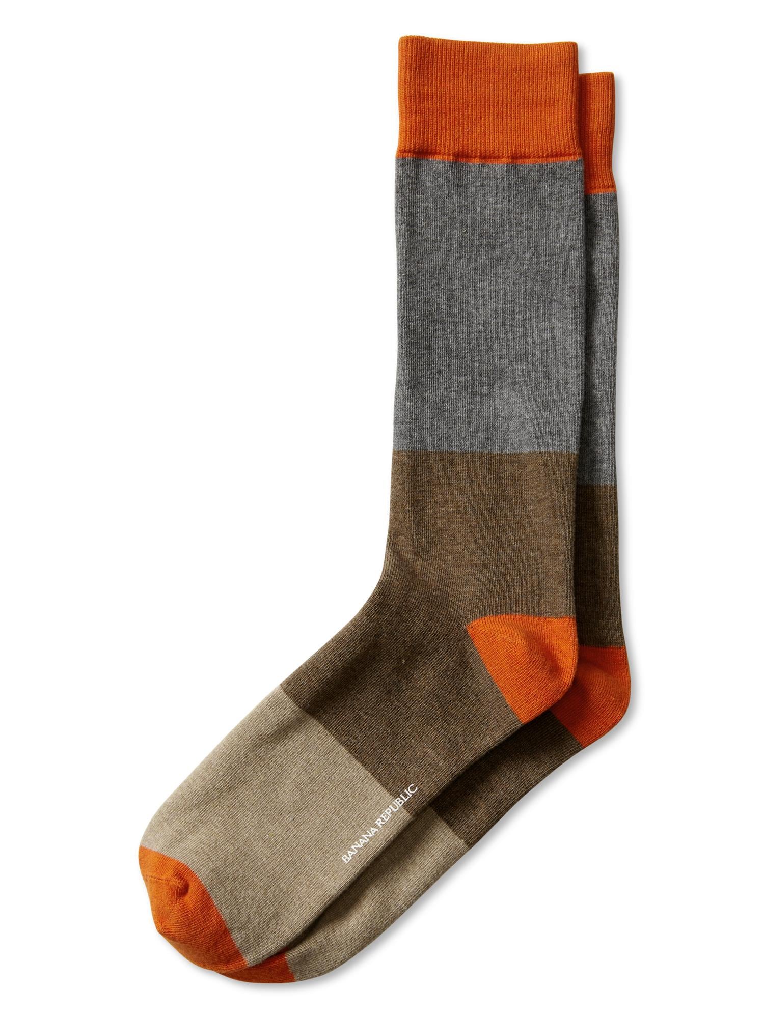 Colorblock Sock Banana Republic