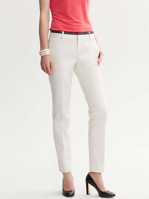 Banana Republic Monogram Grosgrain Stripe Ankle Pant