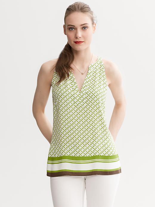 Banana Republic Multi Print Halter Top