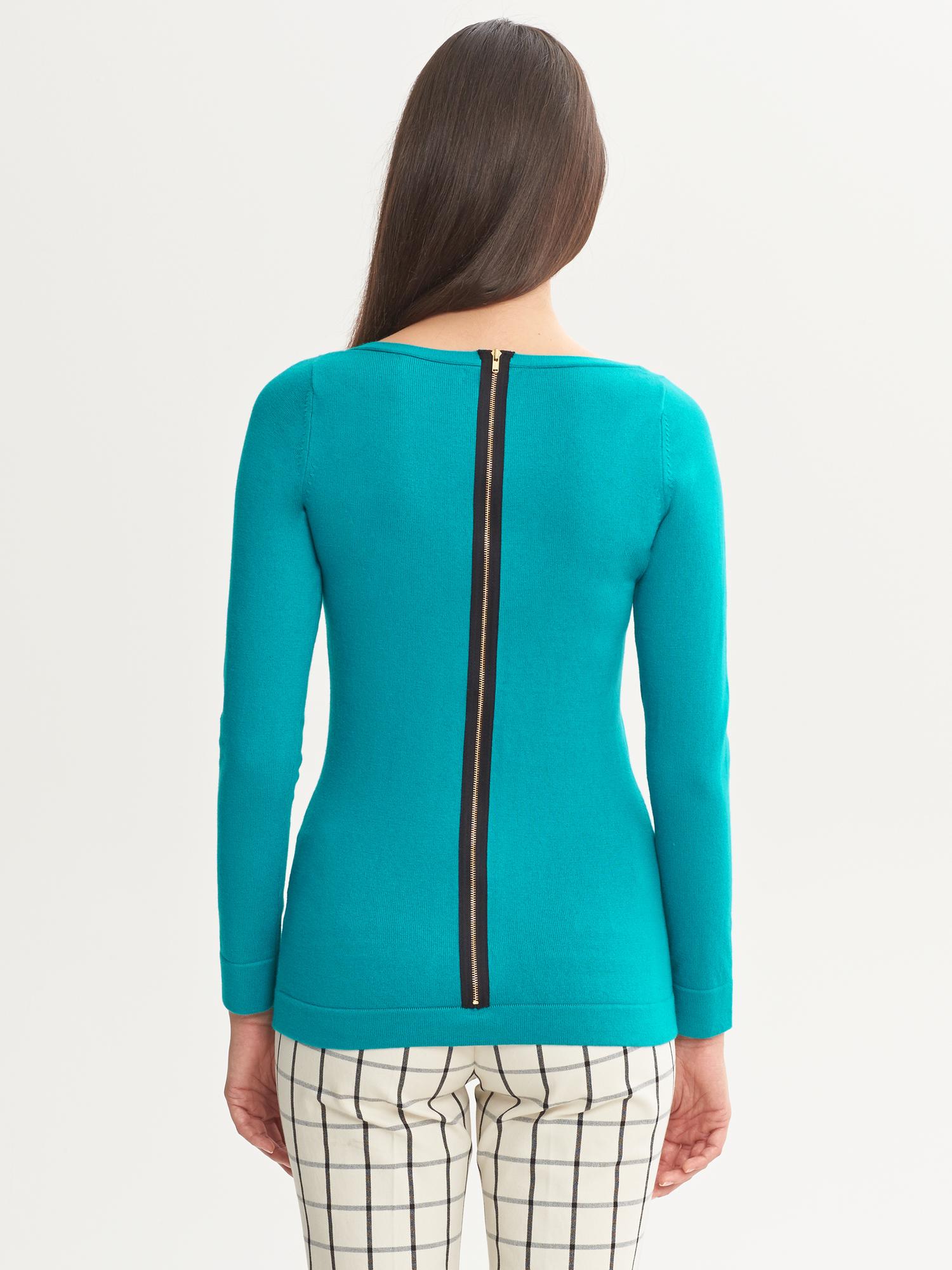 Zip-Back Pullover