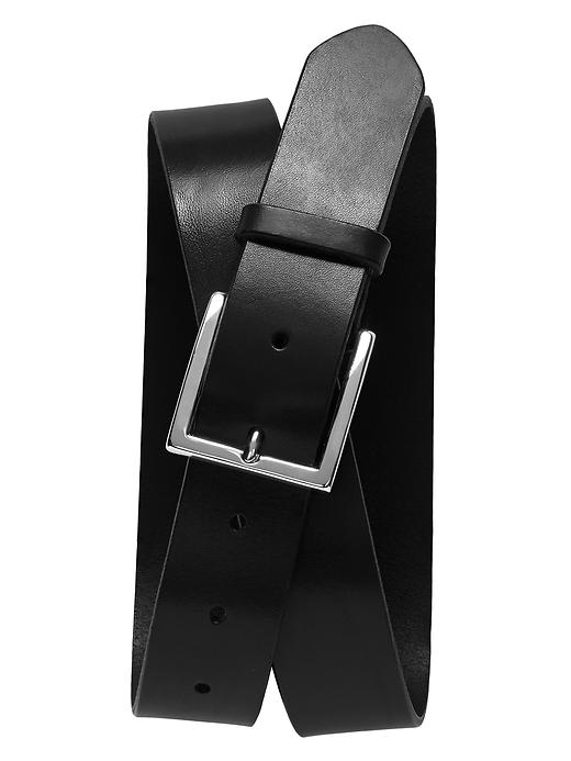 Leather Modern Belt Banana Republic