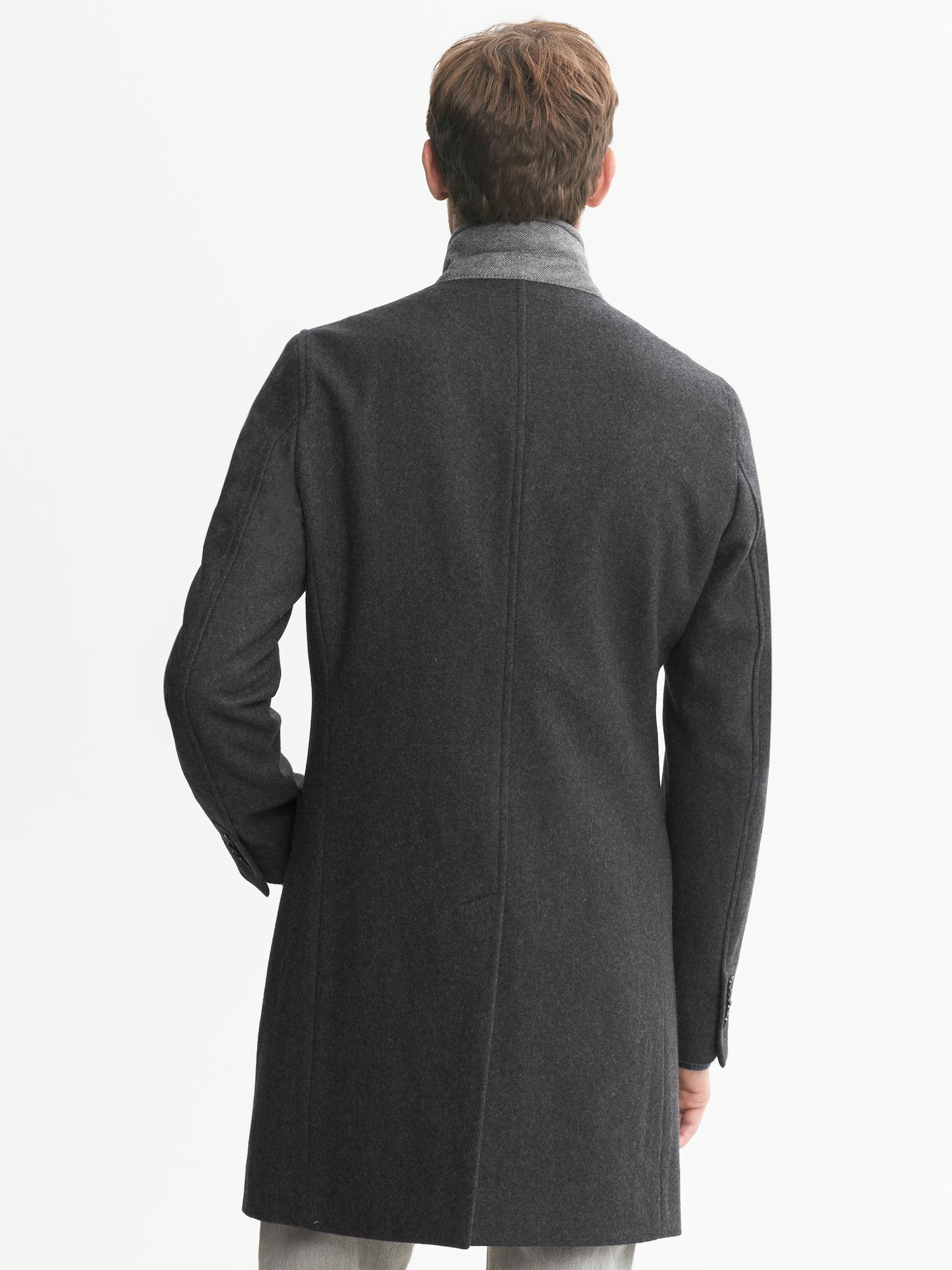 Wool Double-Layer Coat