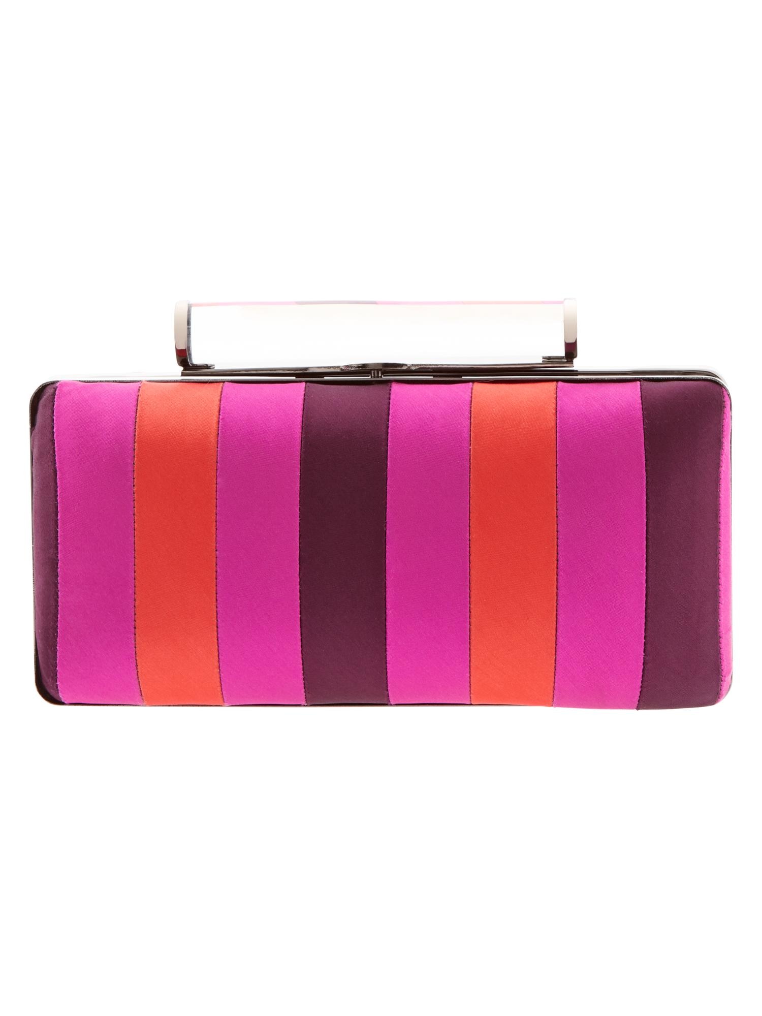 Penny Lucite Clutch
