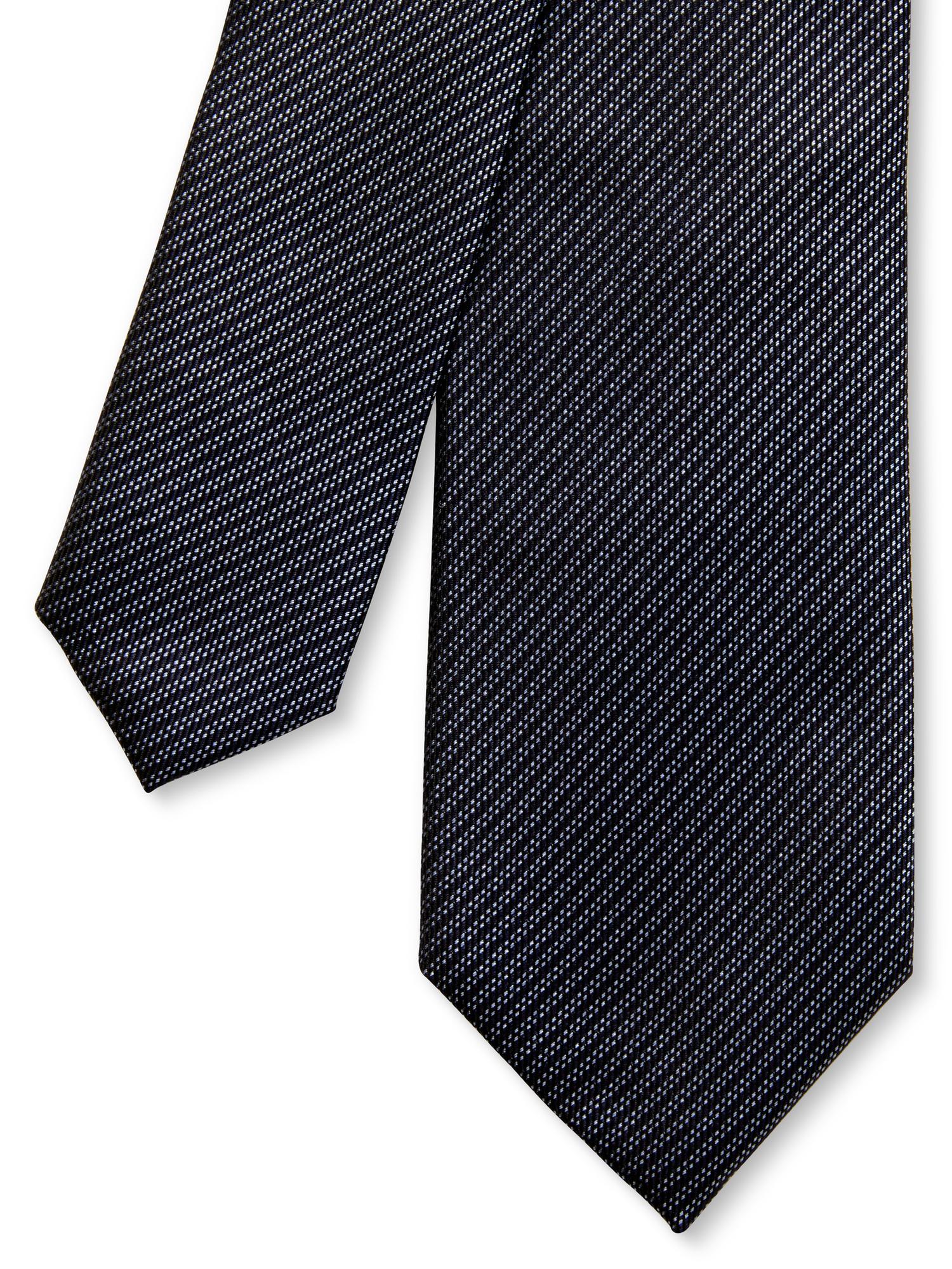 Micro-Stripe Silk Tie
