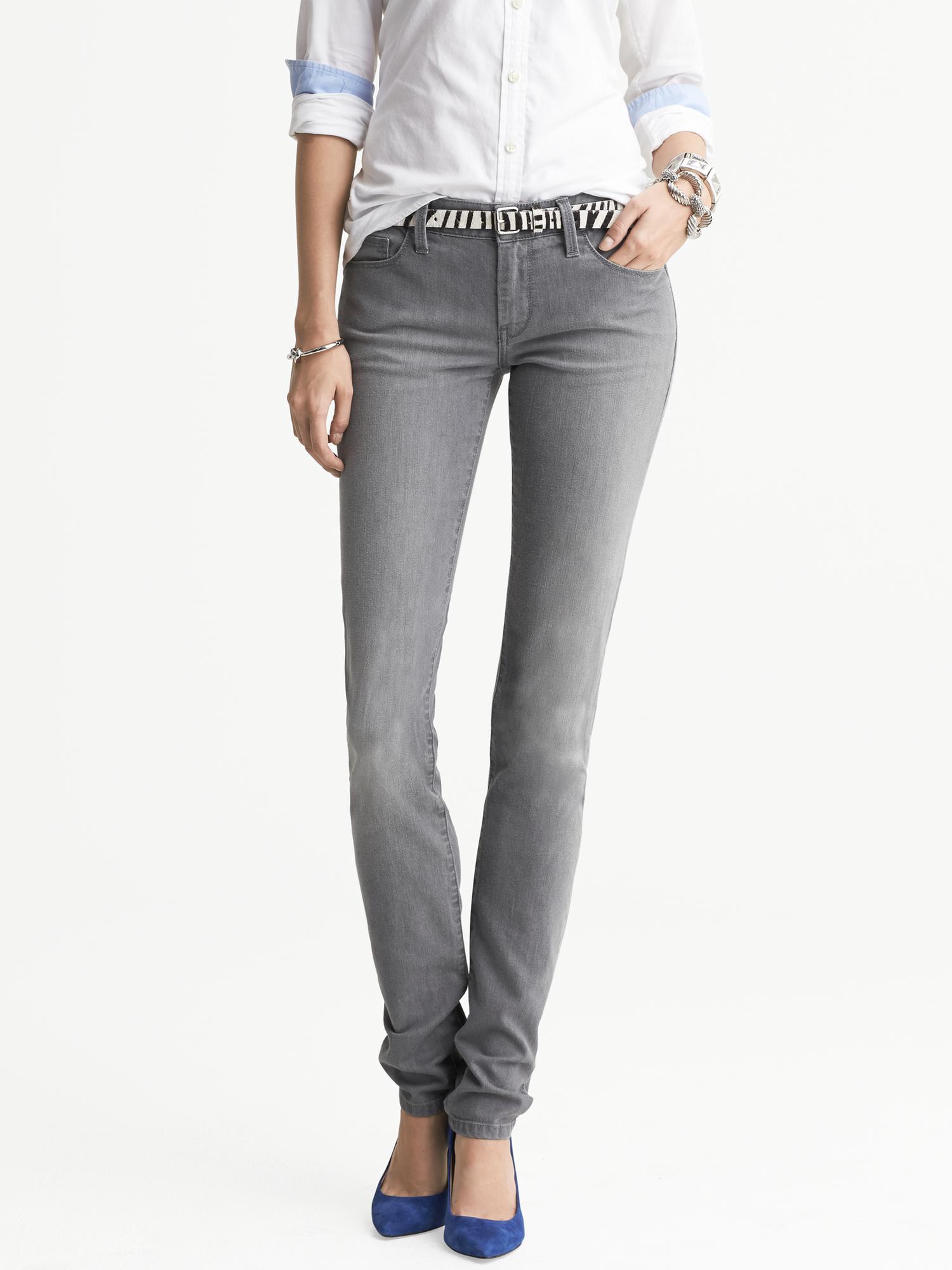 Grey Skinny Jean