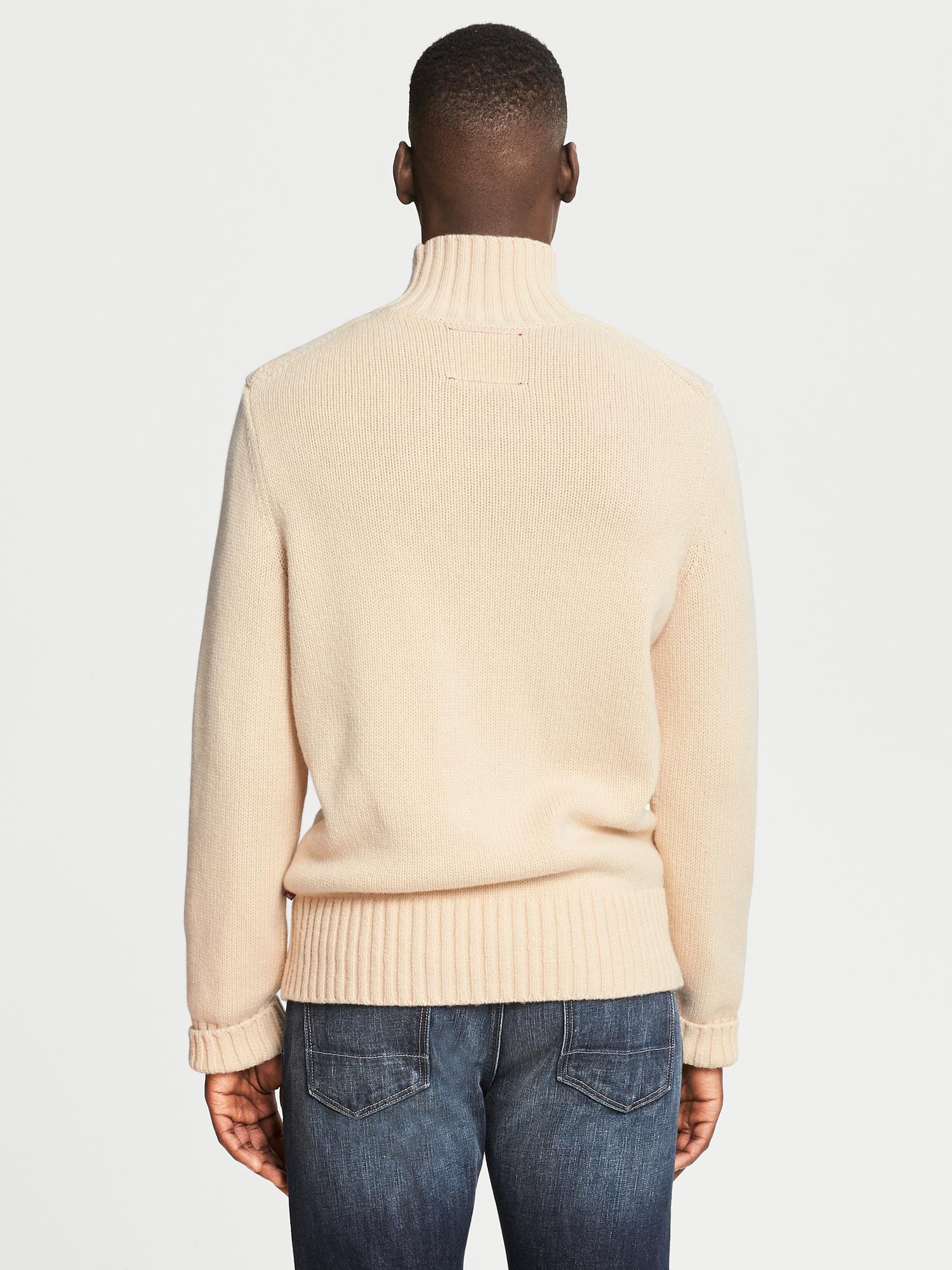 Heritage Cable-Knit Turtleneck