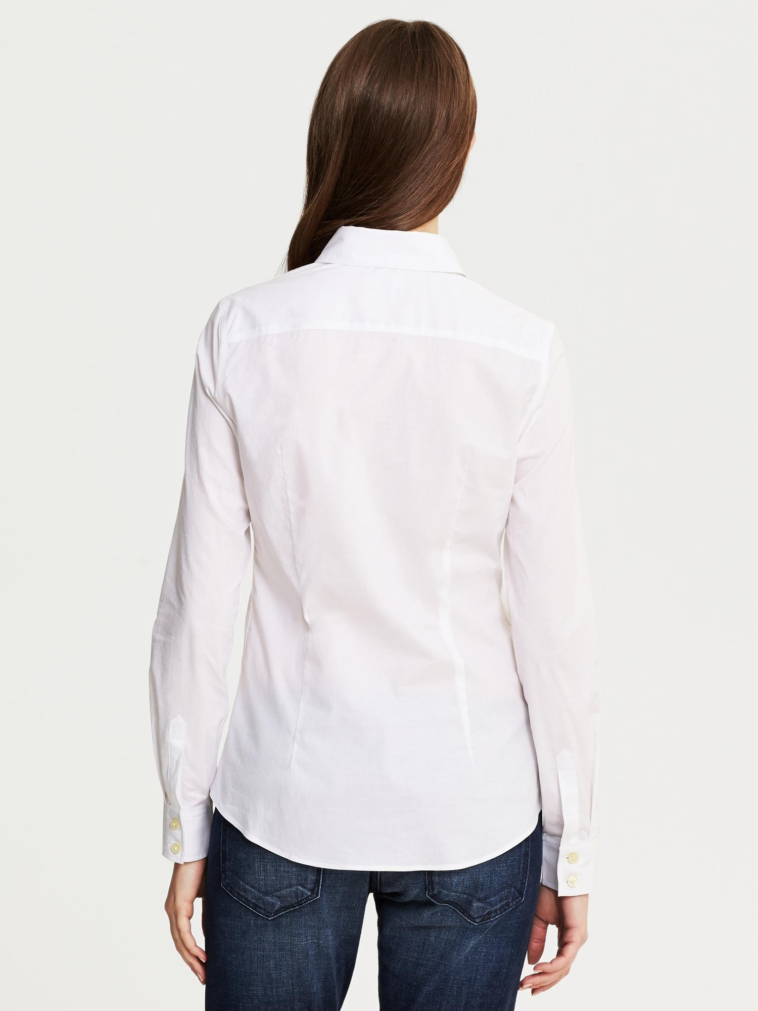Fitted Non-Iron Textured Shirt