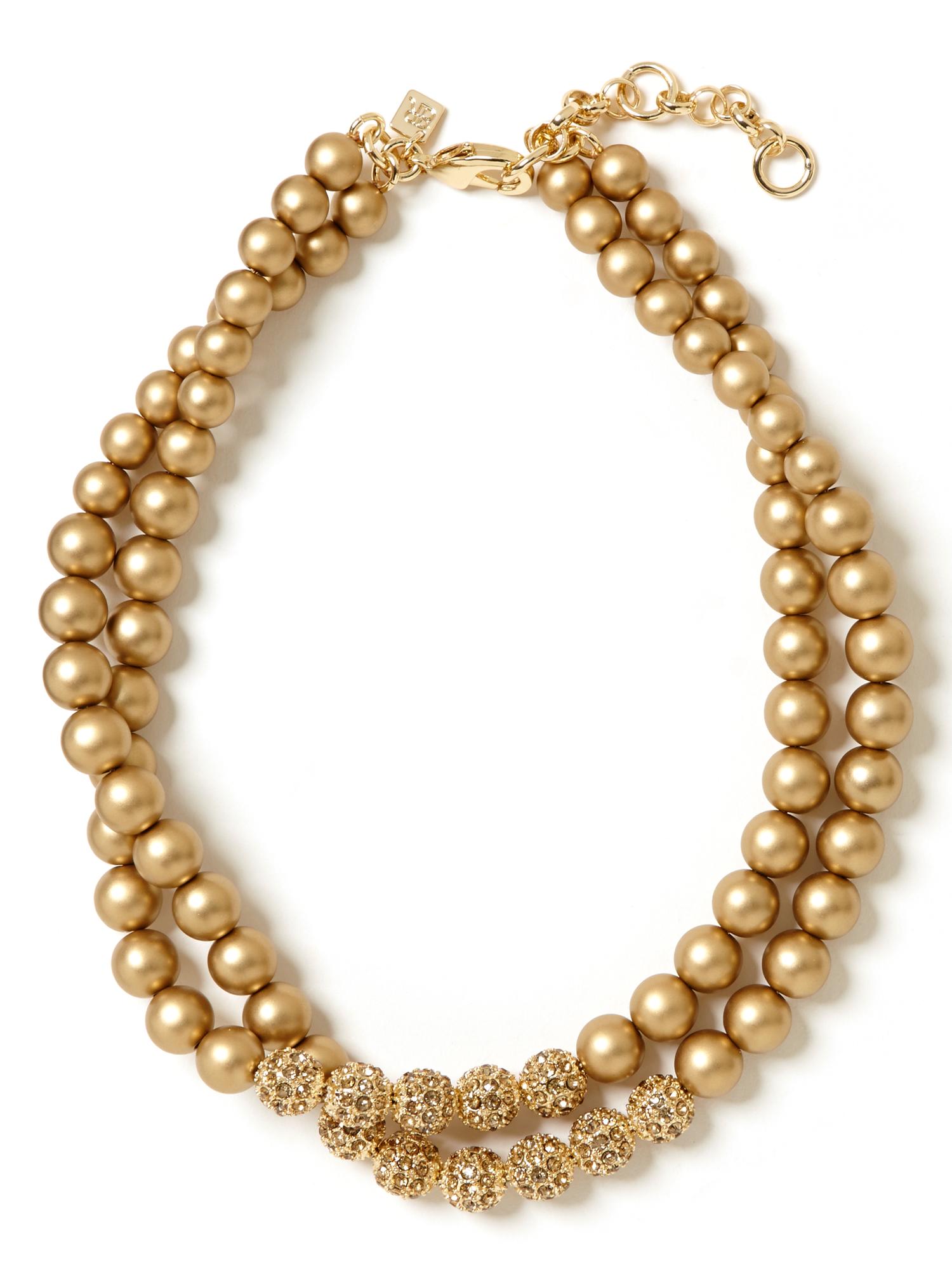 Sparkle Pearl Necklace