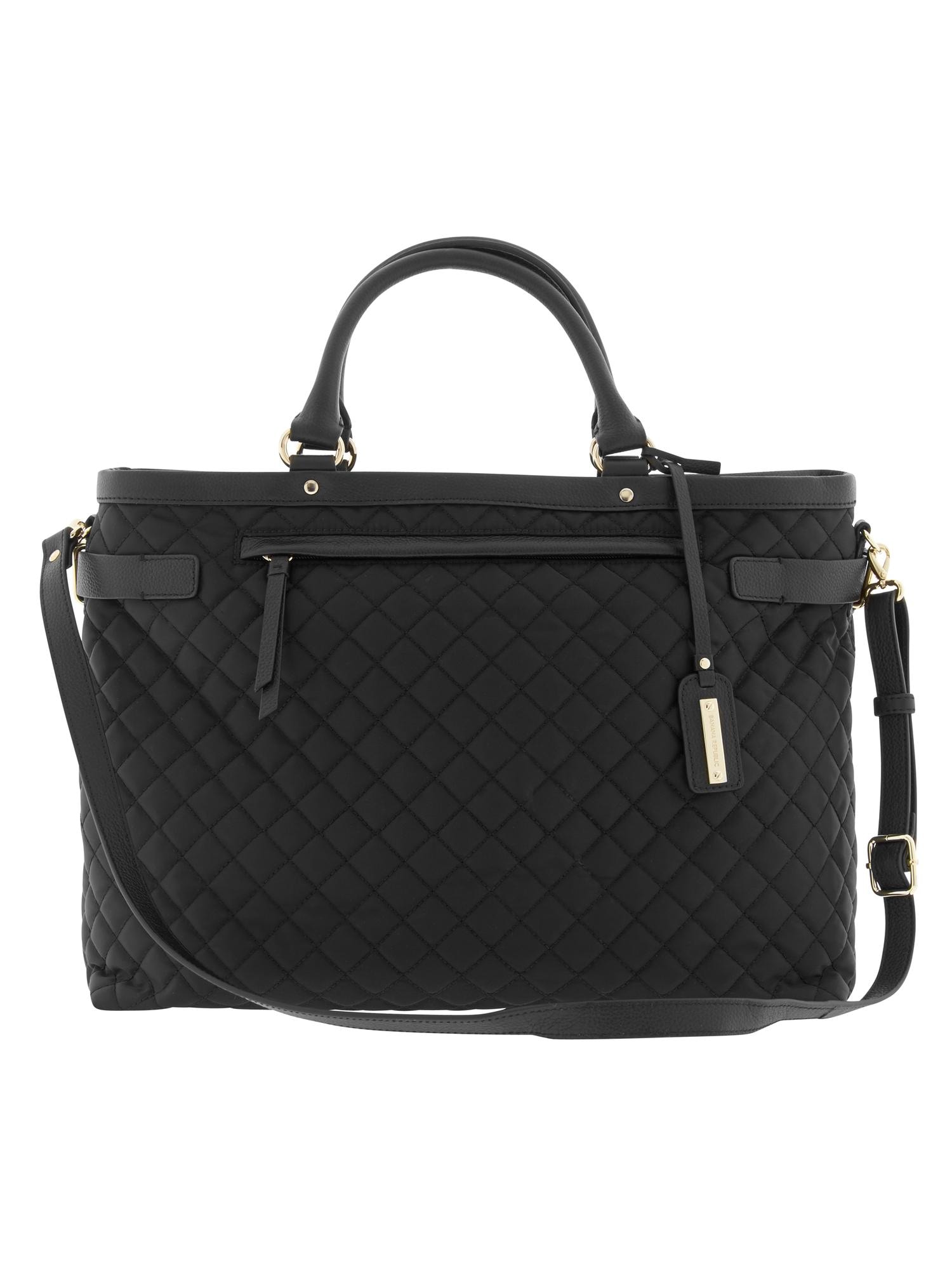 Quilted Commuter Tote
