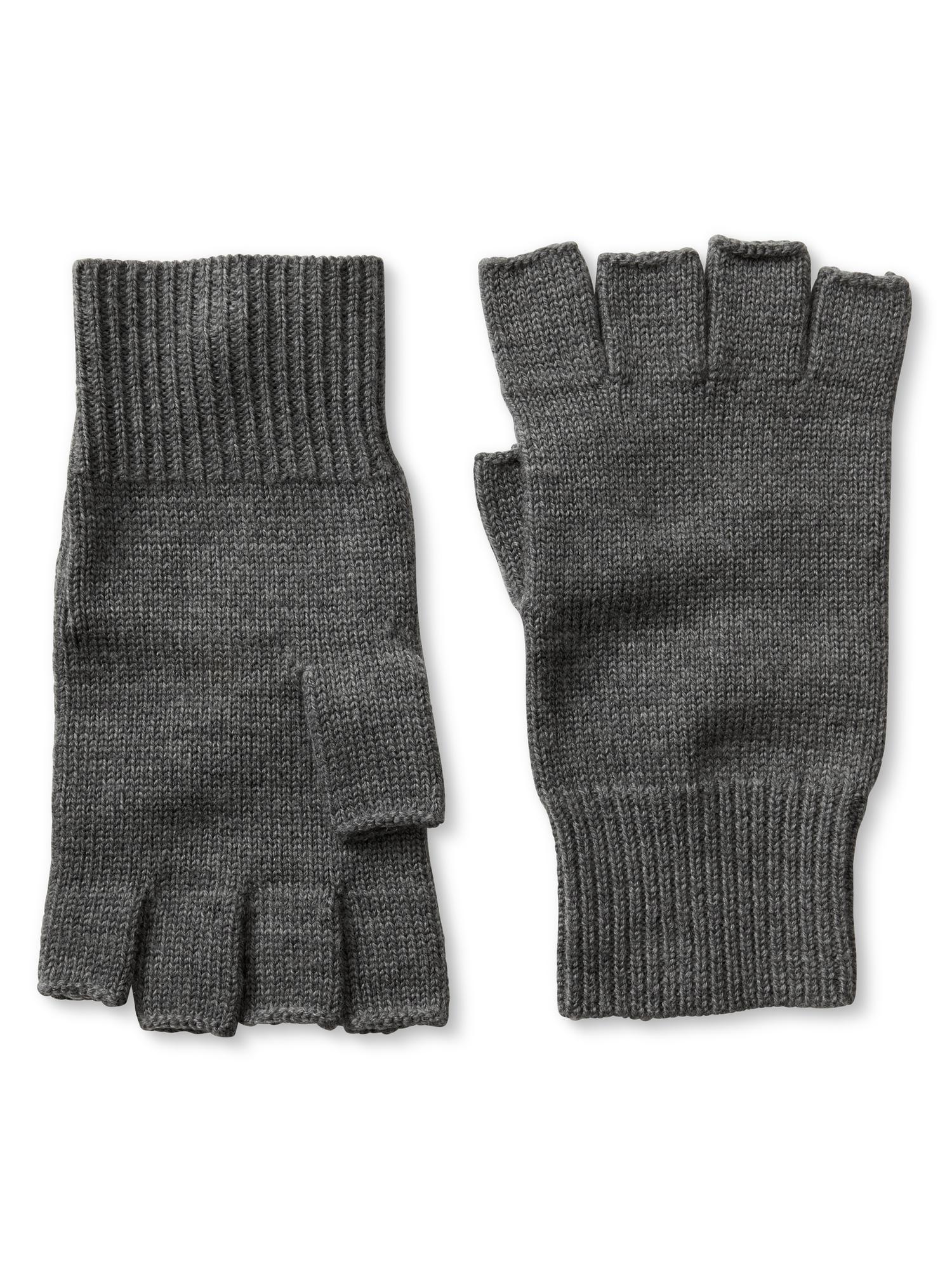 Extra-Fine Merino Wool Fingerless Glove