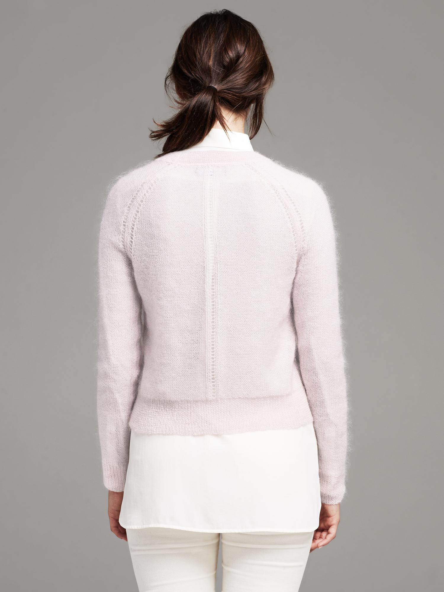 Mohair Cropped Pullover