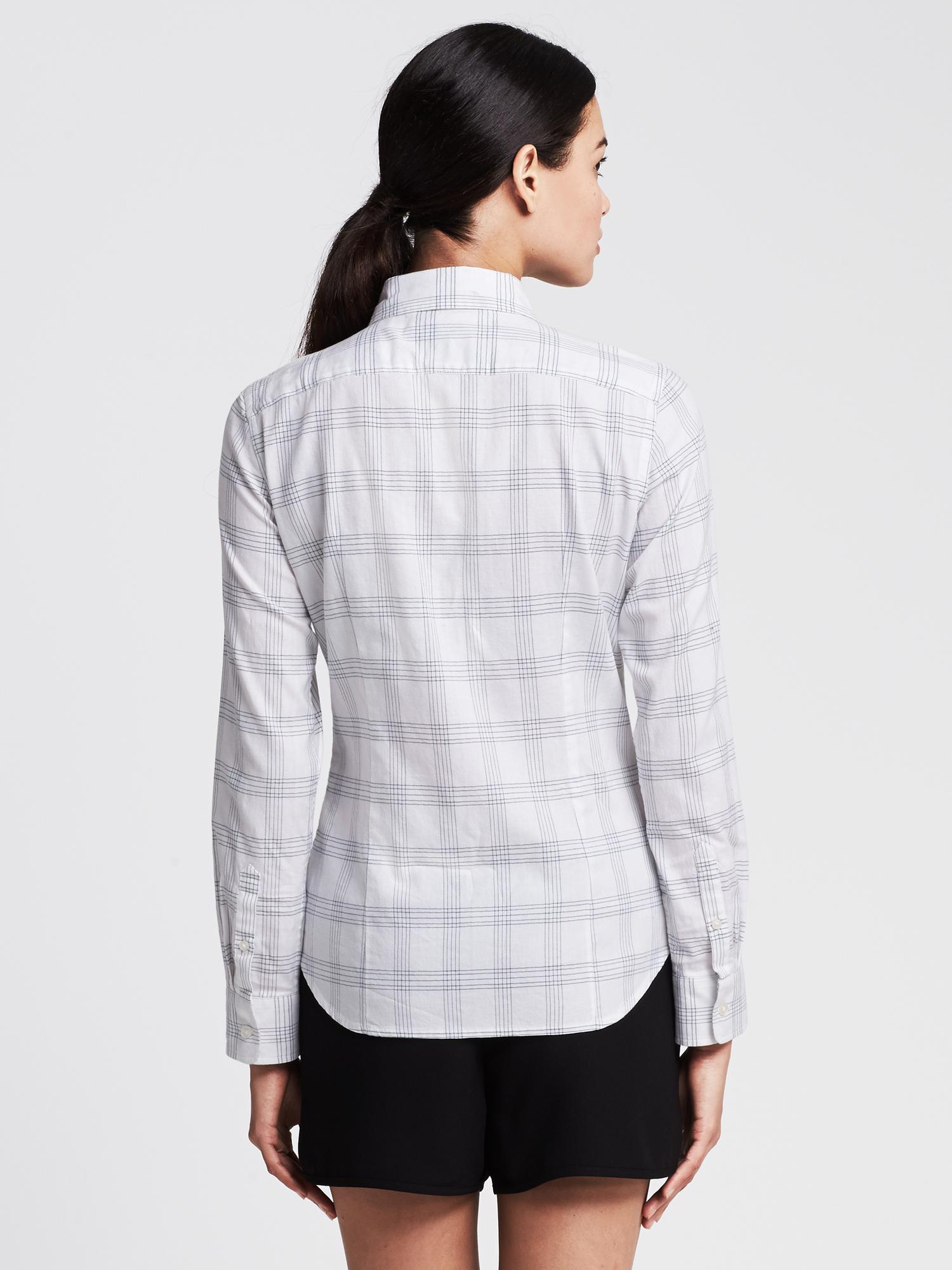 Soft-Wash Checkered Flannel Shirt