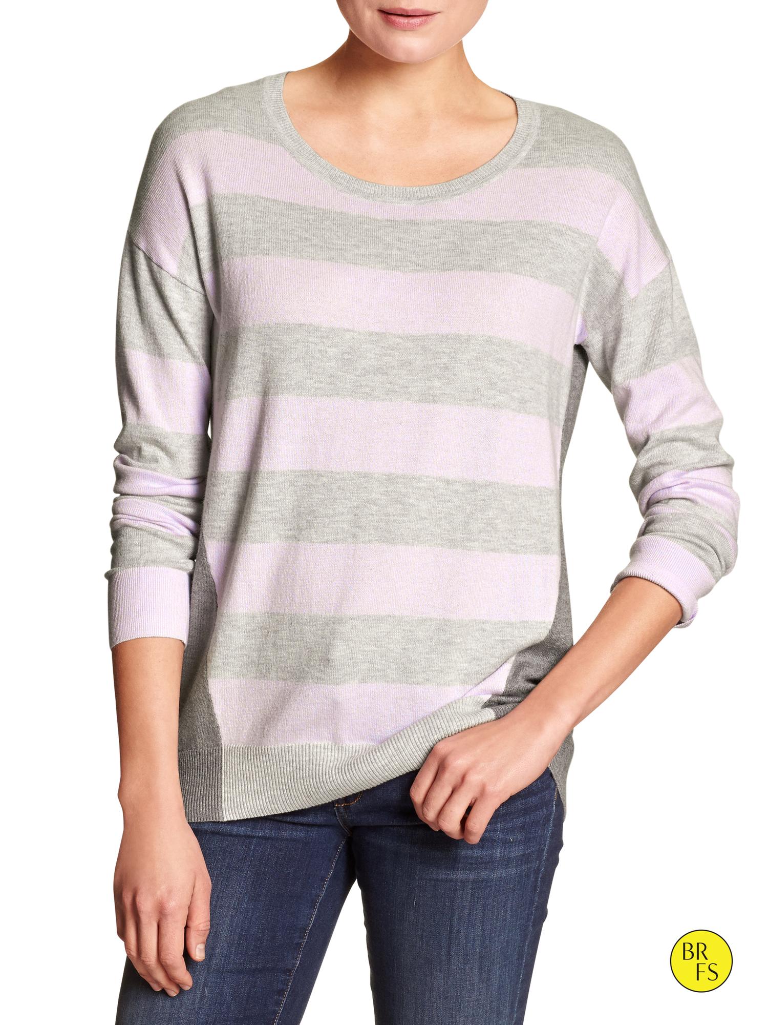 Factory Colorblock Sweater