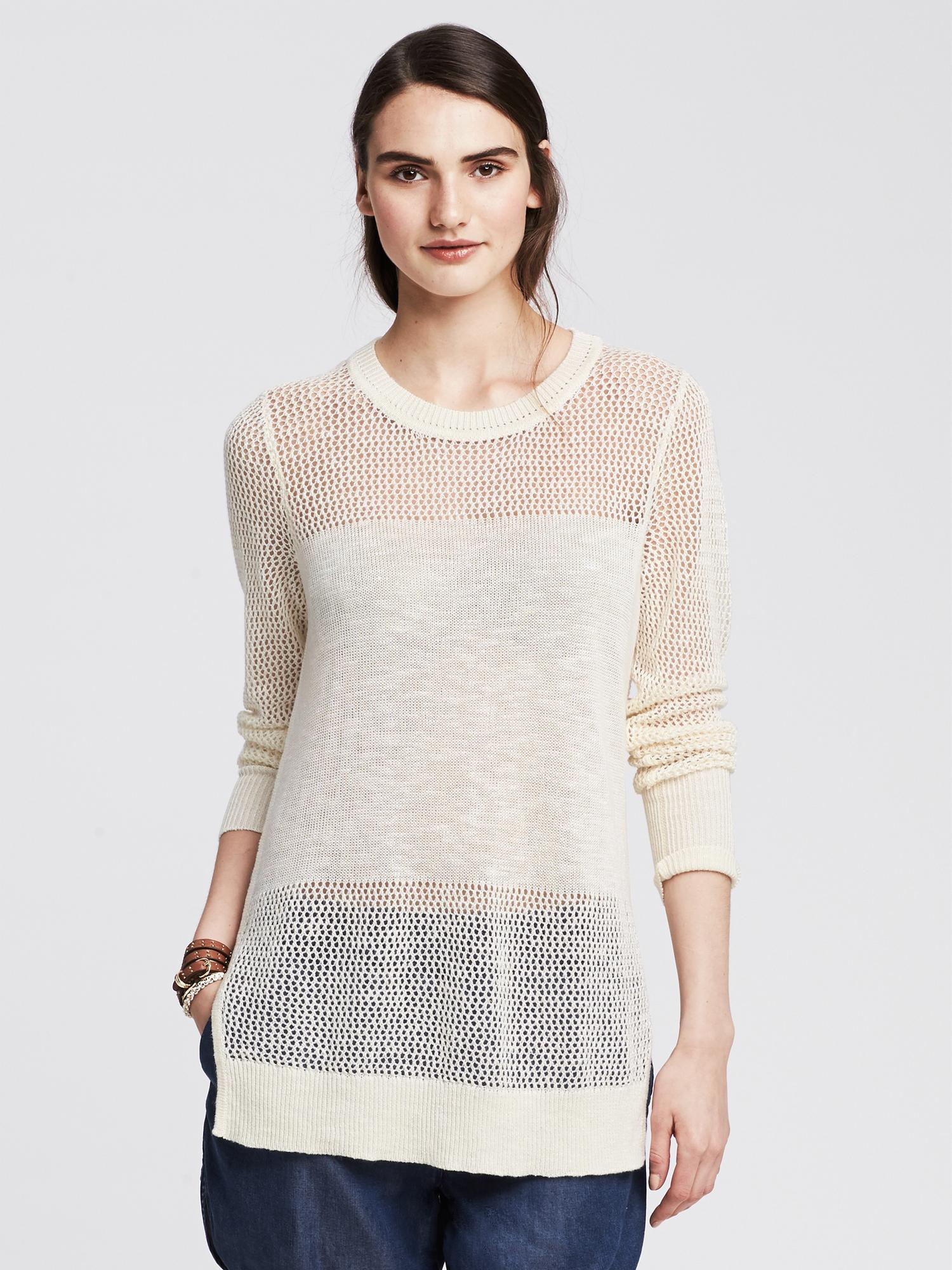 Split-Side Long Sweater