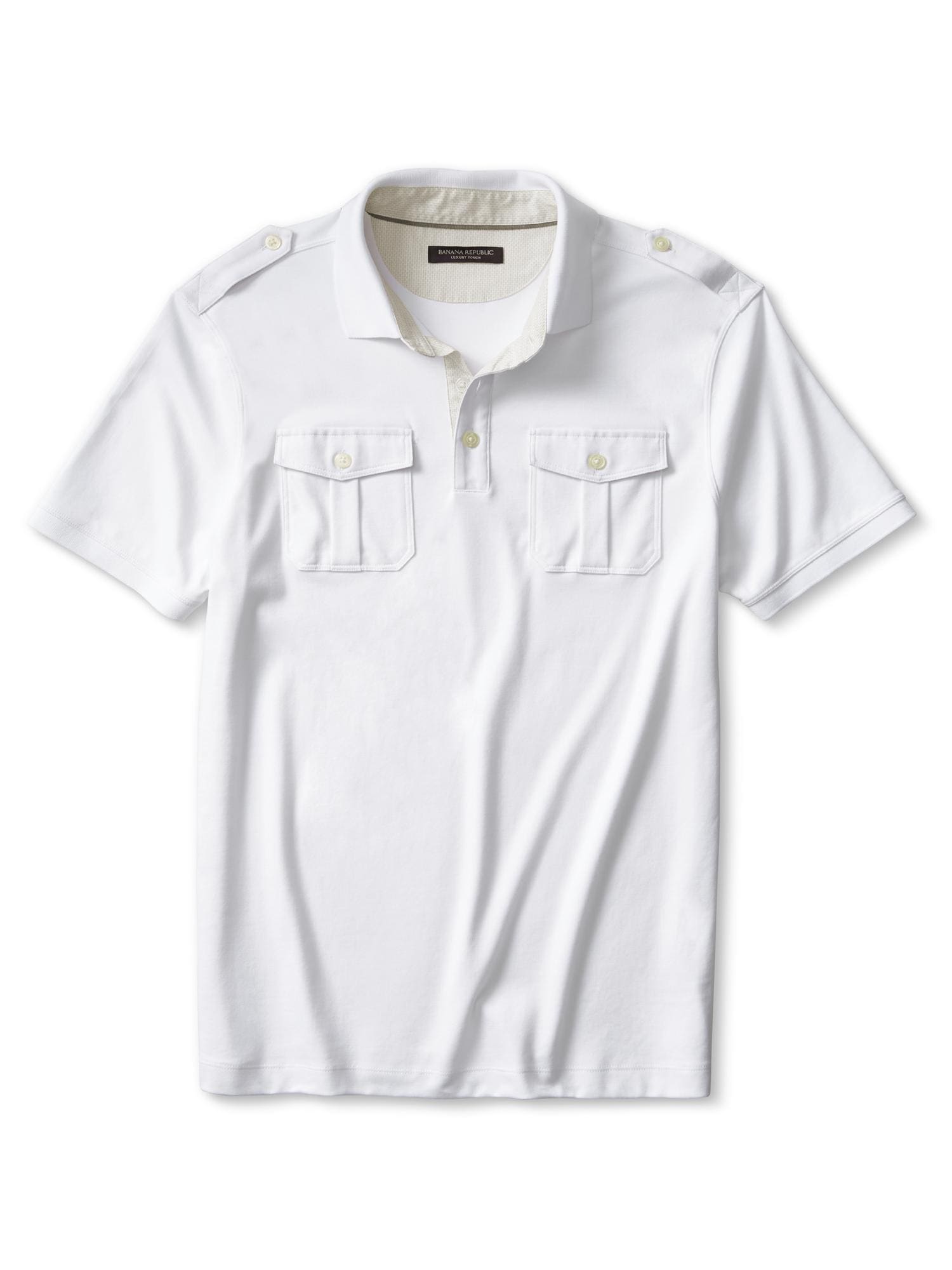 Luxe-Touch Short-Sleeve Utility Shirt
