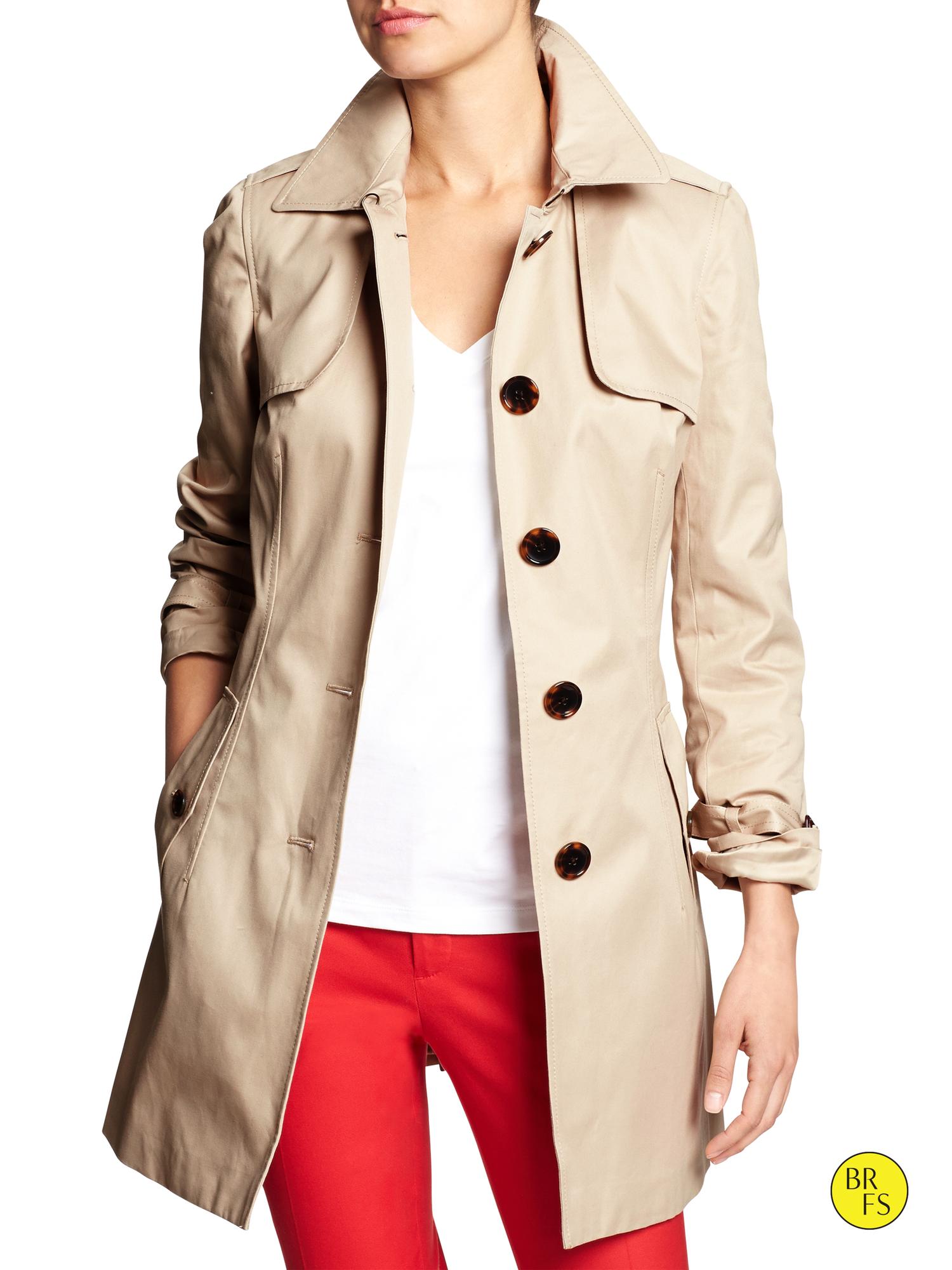 Factory Classic Trench Coat