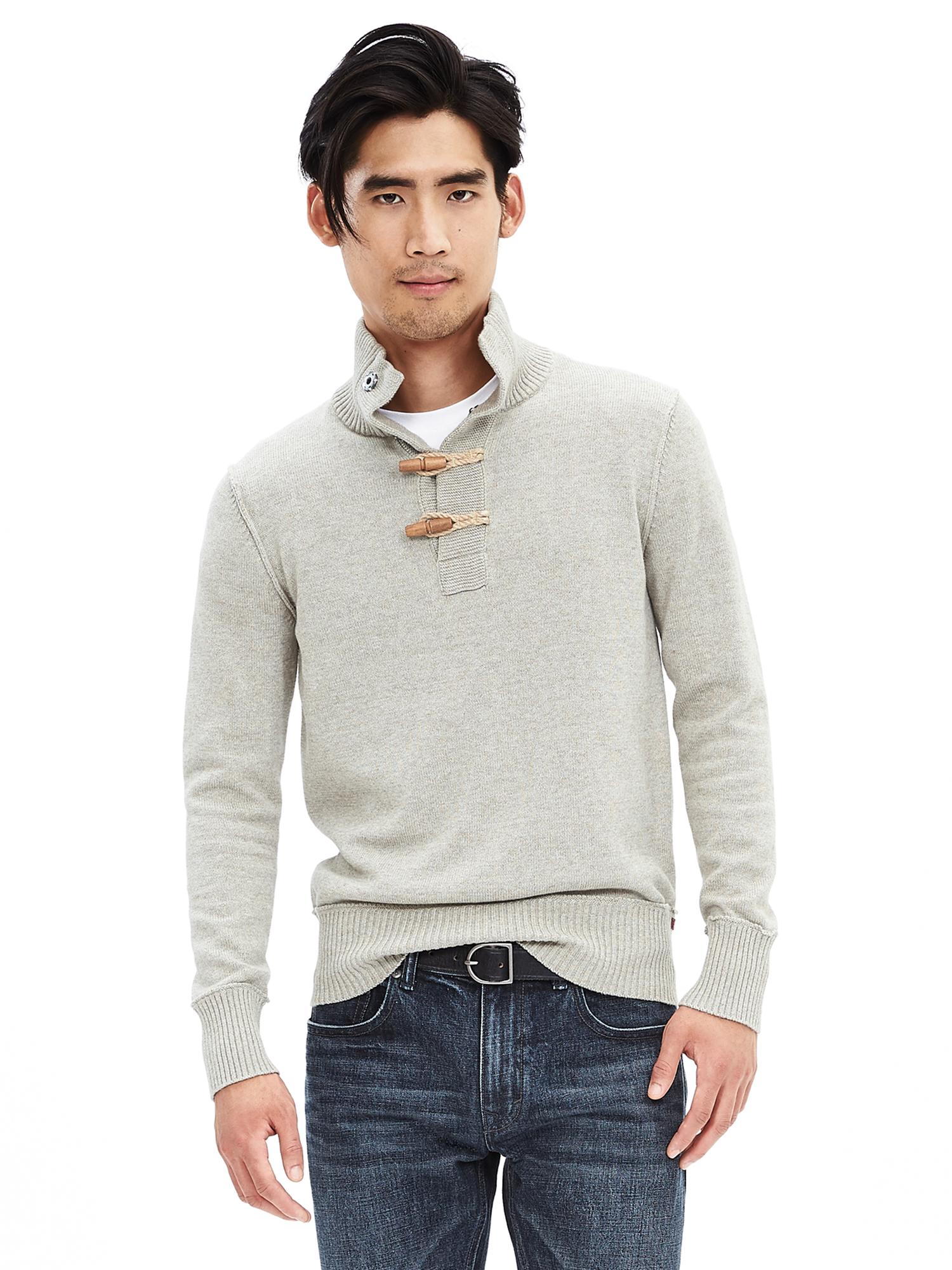 Heritage Toggle-Placket Pullover