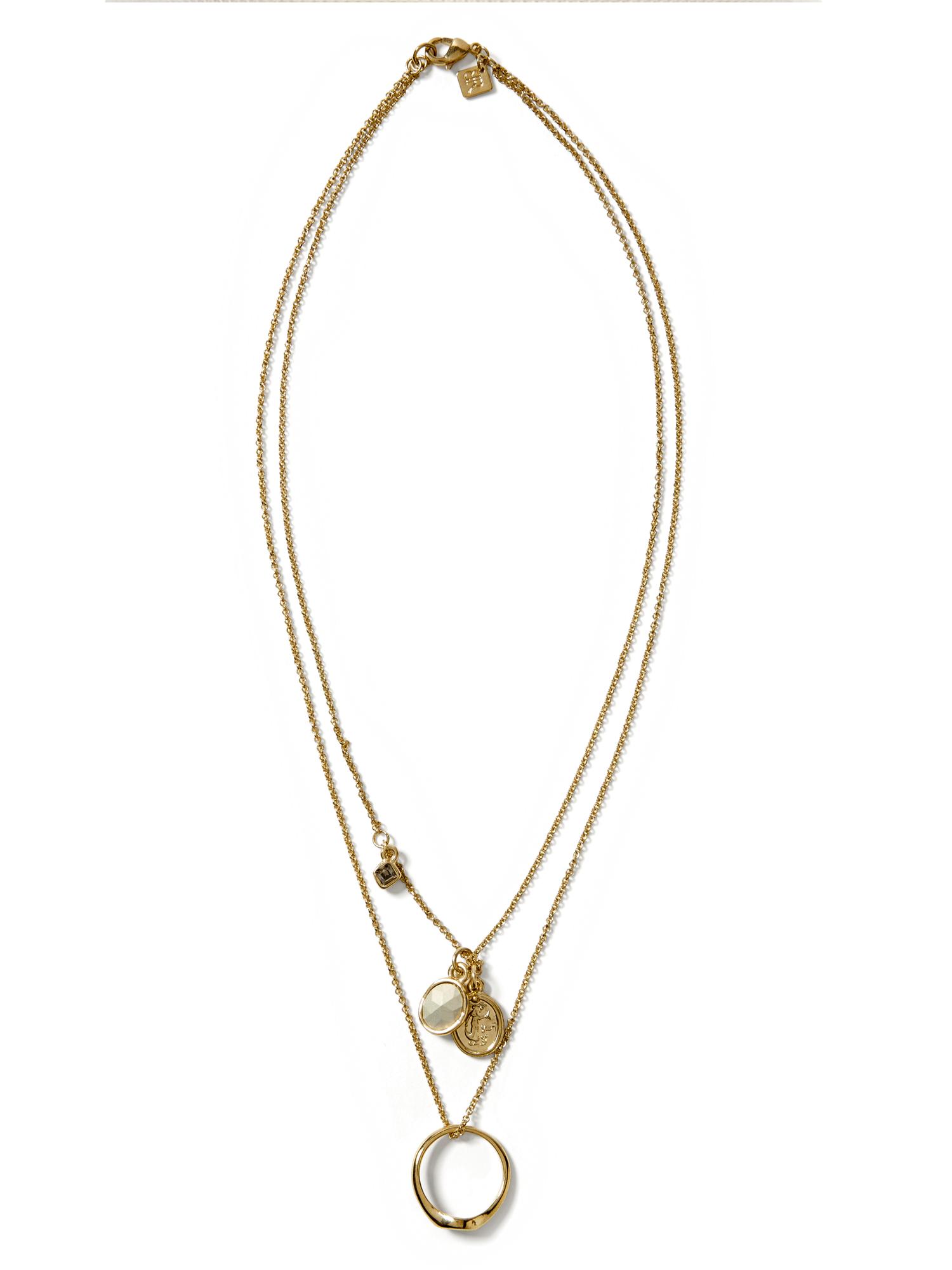 Layered Signet Necklace