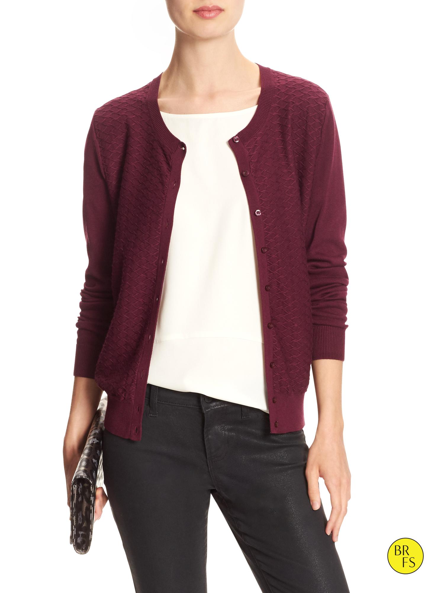 Factory Textured Forever Cardigan
