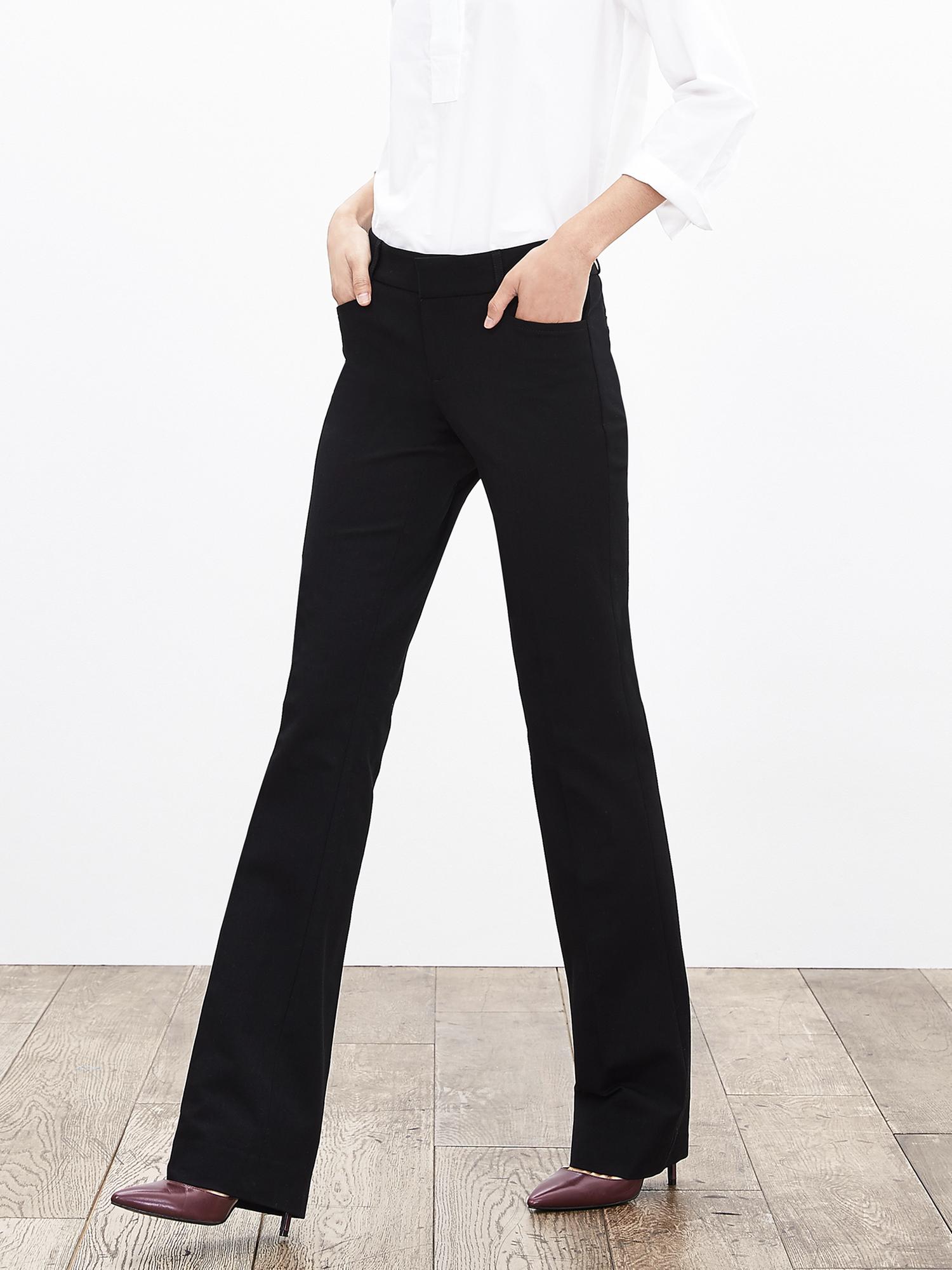 Sloan-Fit Black Trouser