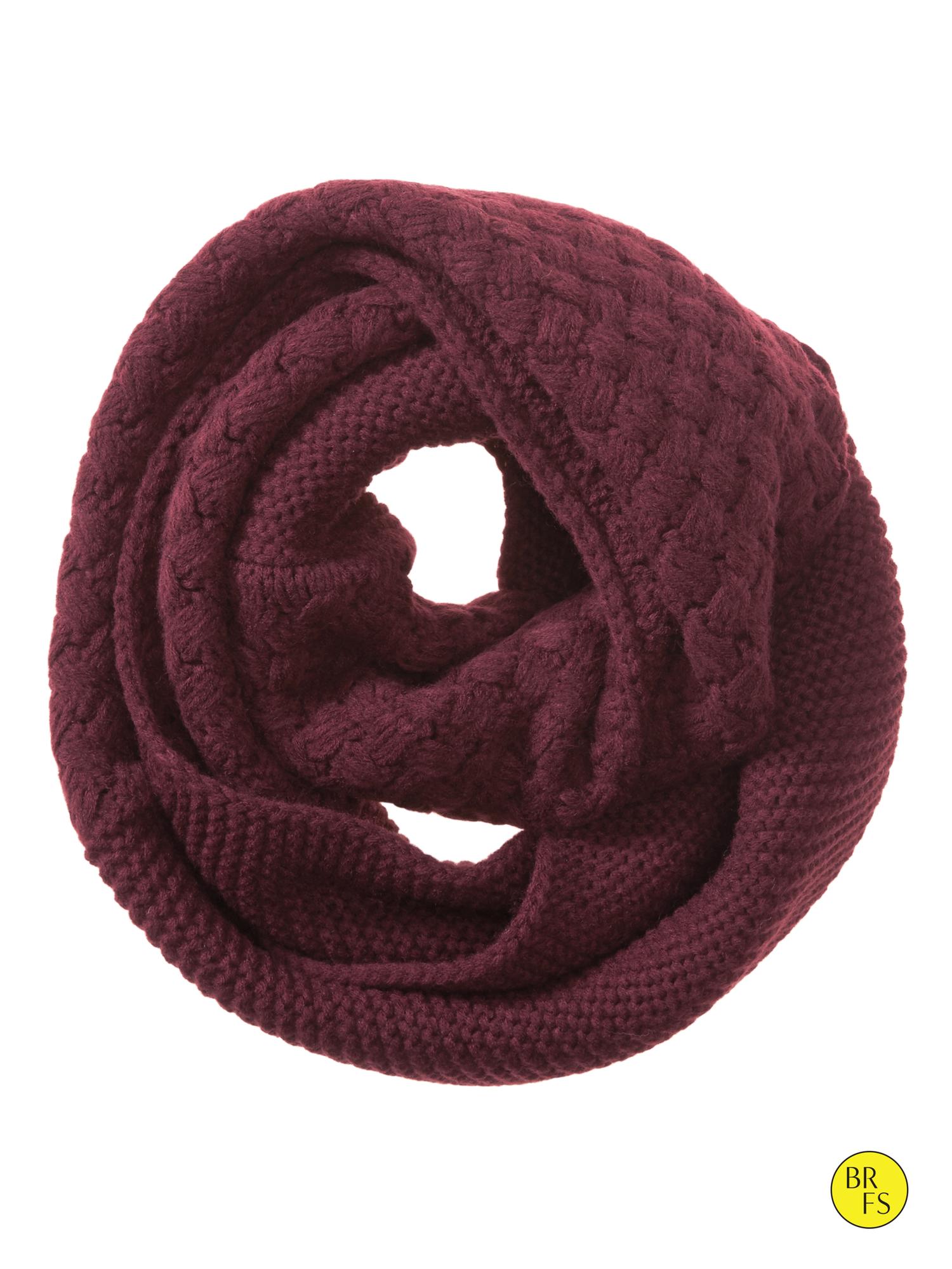 Factory Heathered Infinity Scarf