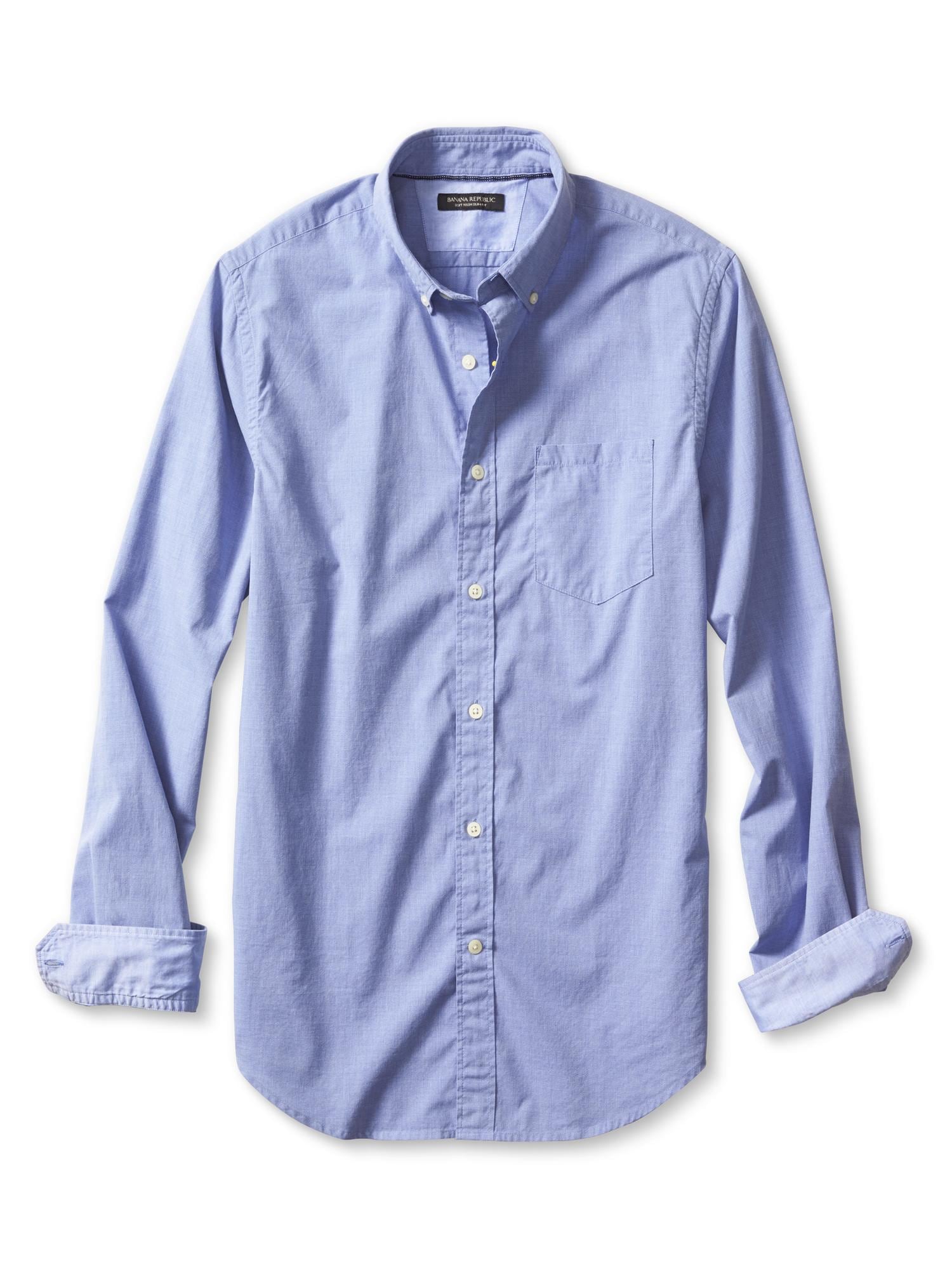 Tailored Slim-Fit Custom 078 Wash Shirt