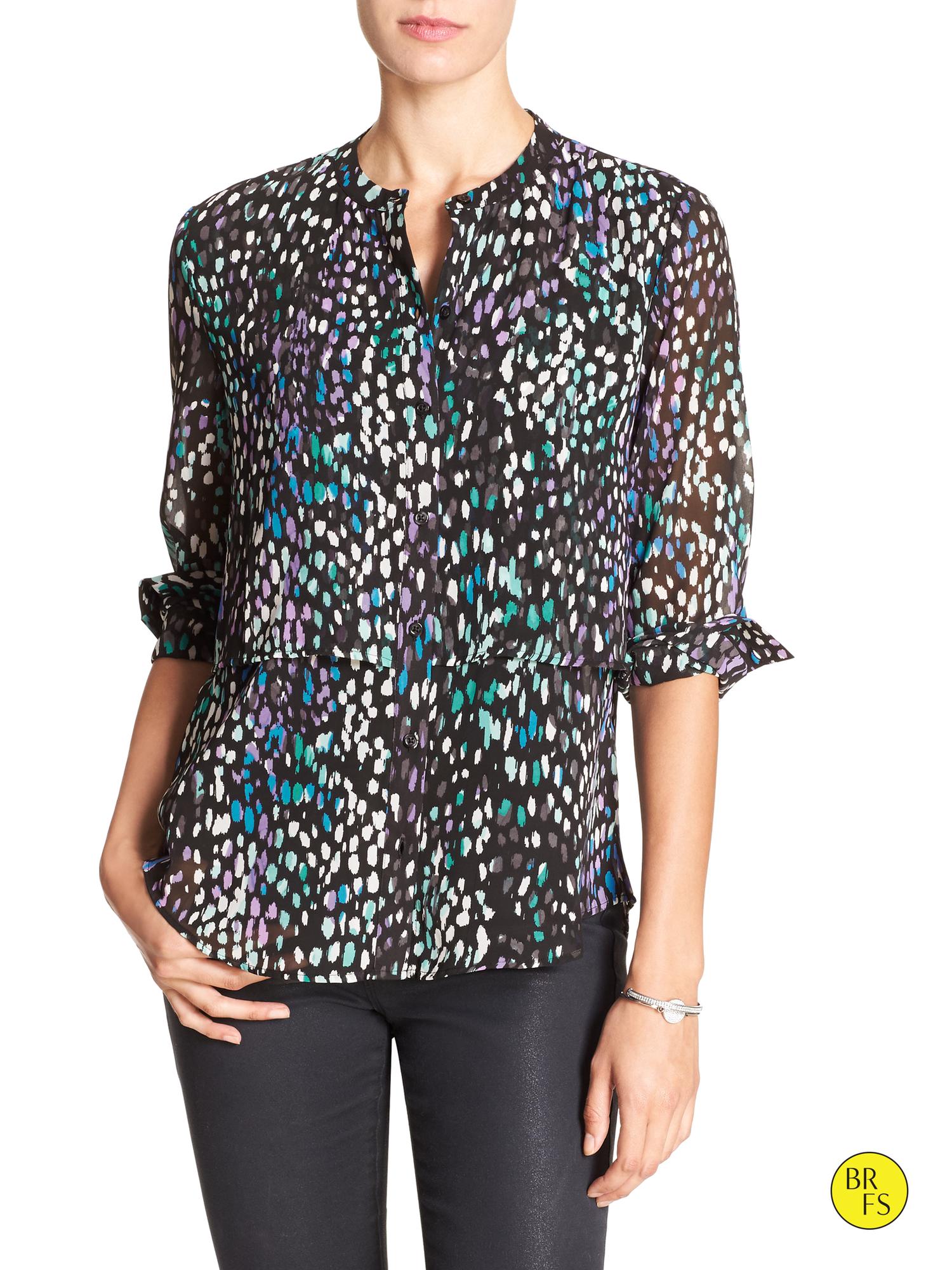 Factory Double-Layer Blouse