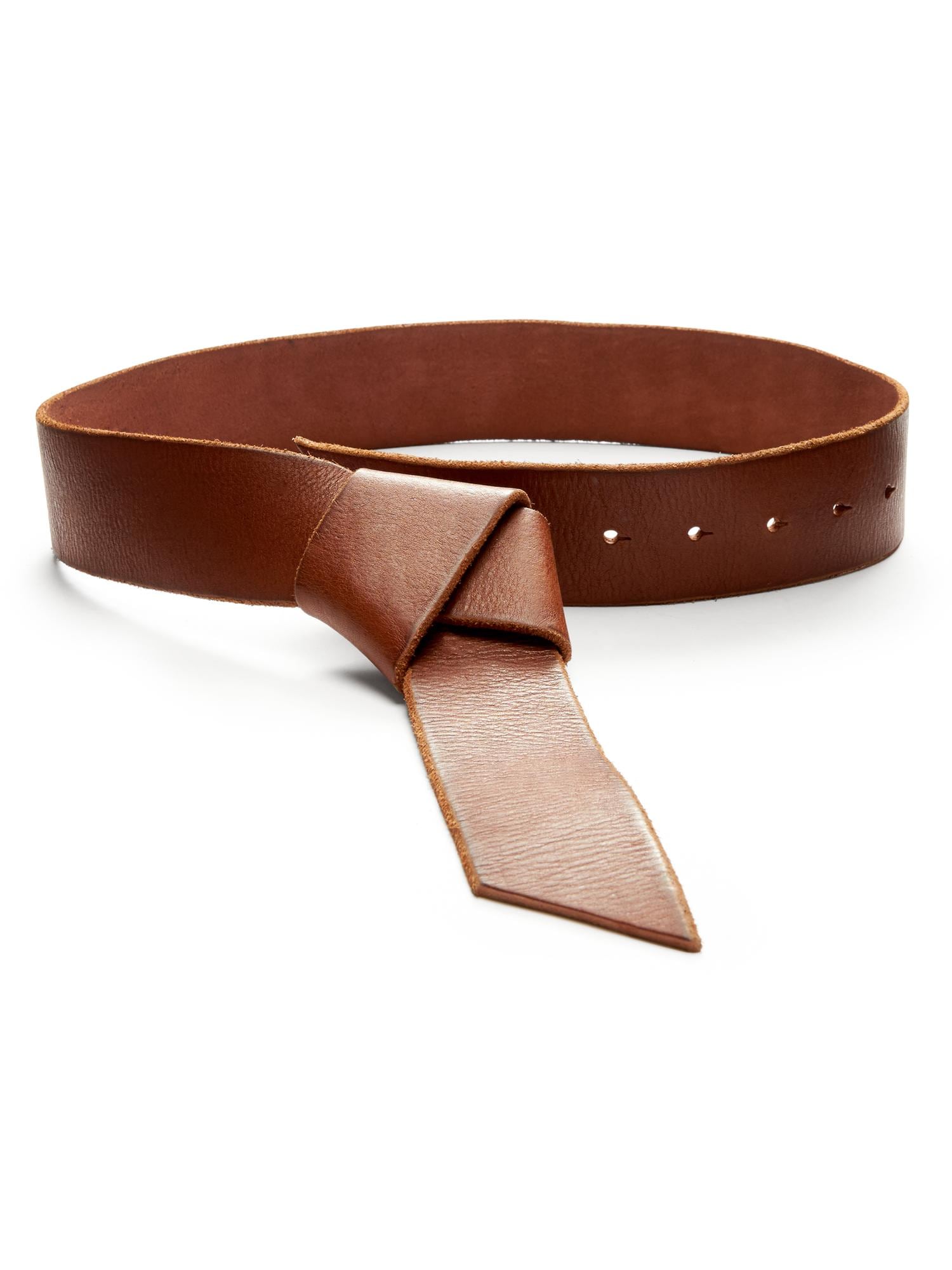 Knotted Leather Belt