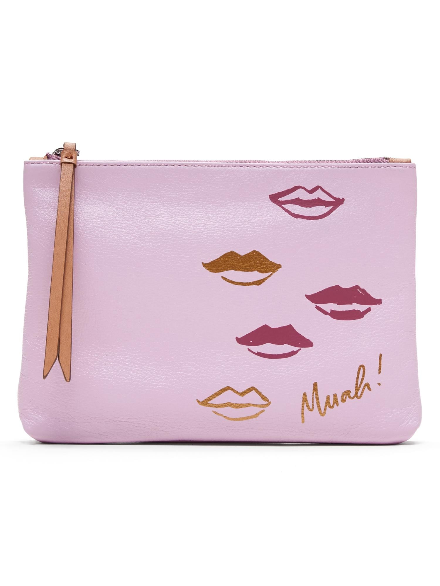 "Muah" Small Pouch