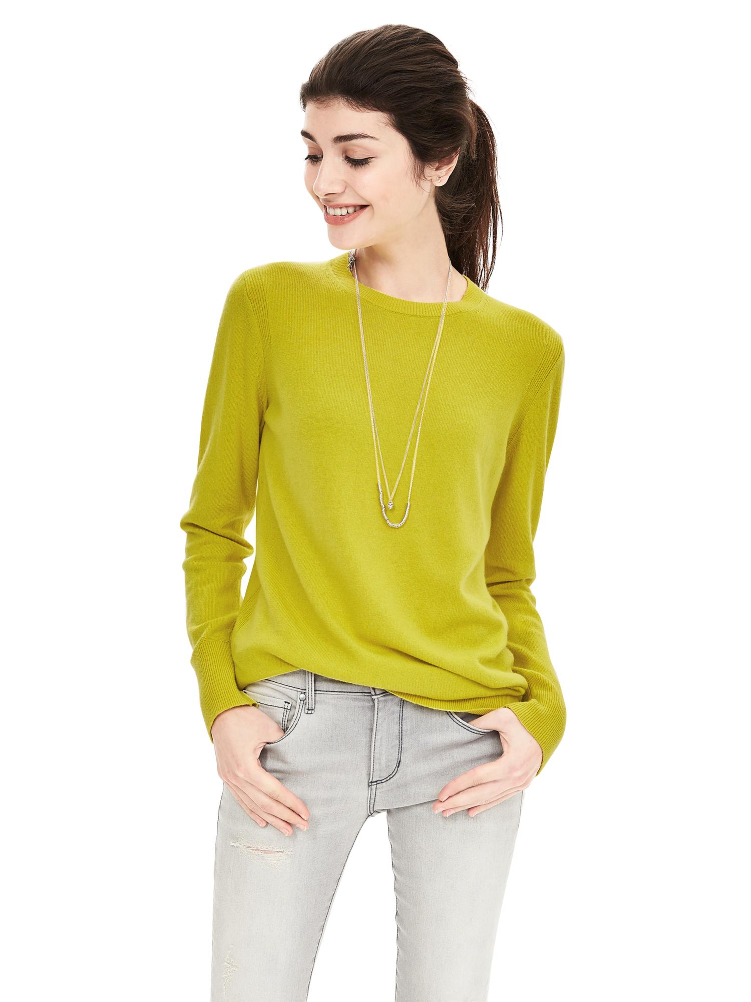 Italian Cashmere-Blend Sweater Pullover