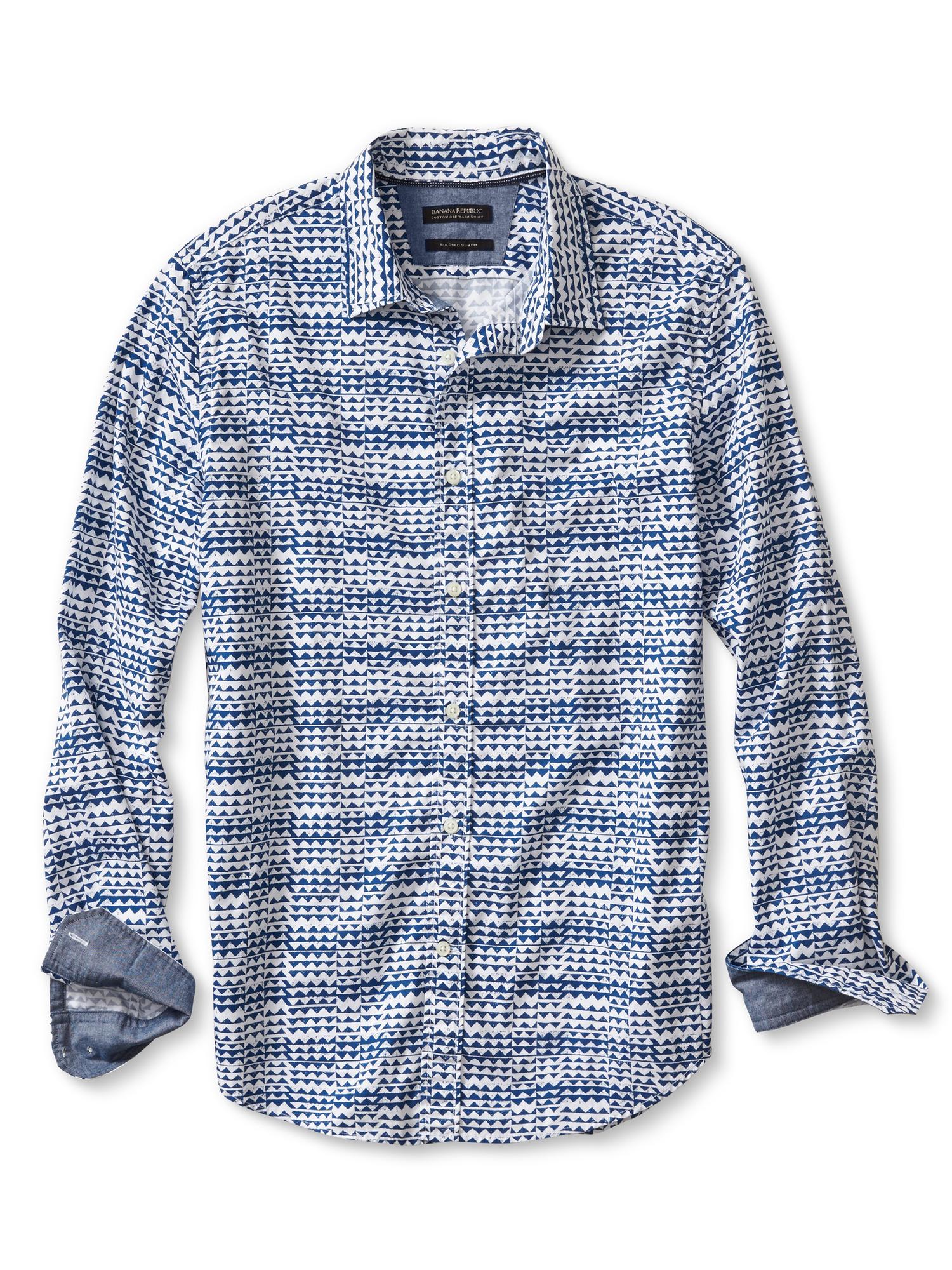 Camden-Fit Custom 078 Wash Triangle Shirt