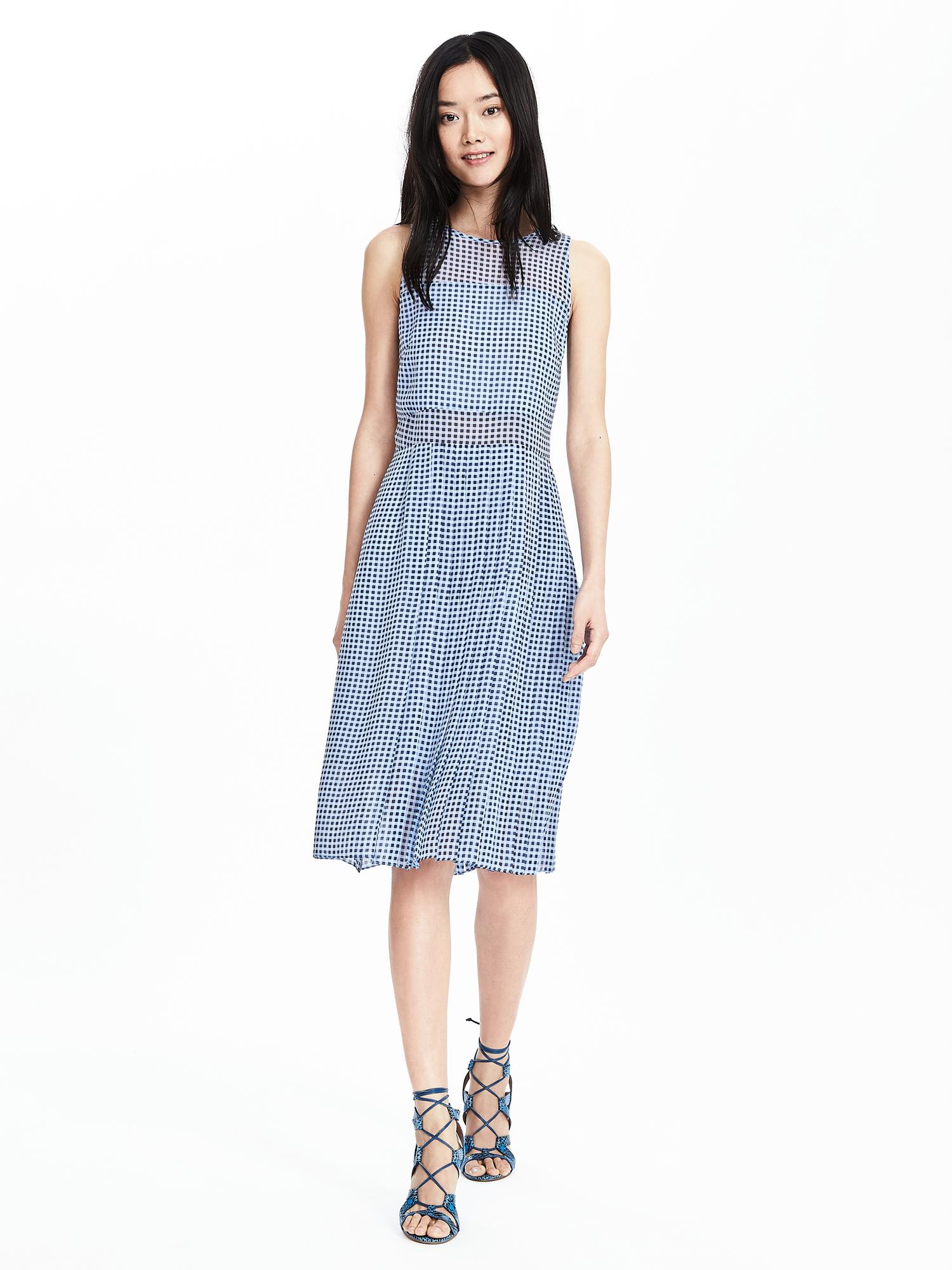 Timo Weiland Collection Gingham Dress