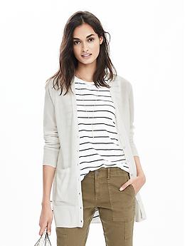 banana republic chunky boyfriend cardigan