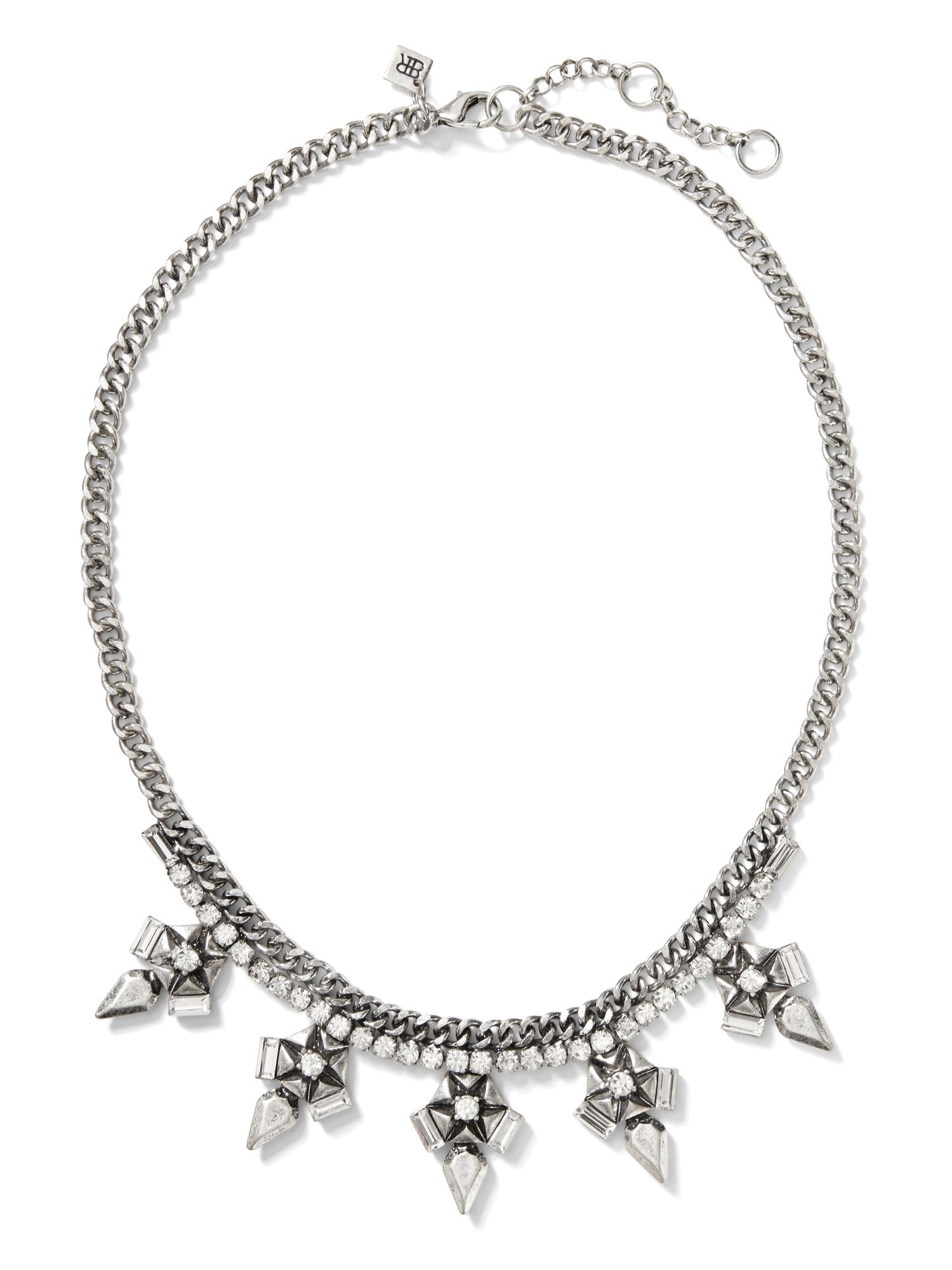 Metal Spike Necklace