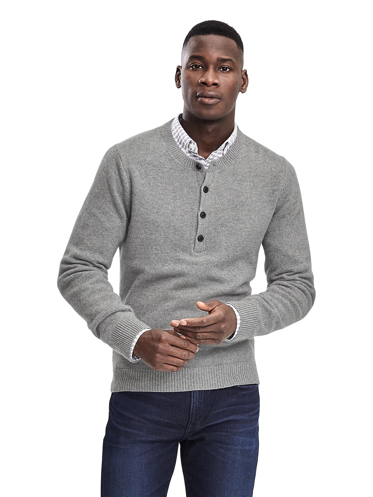 Heritage Wool Cashmere Henley