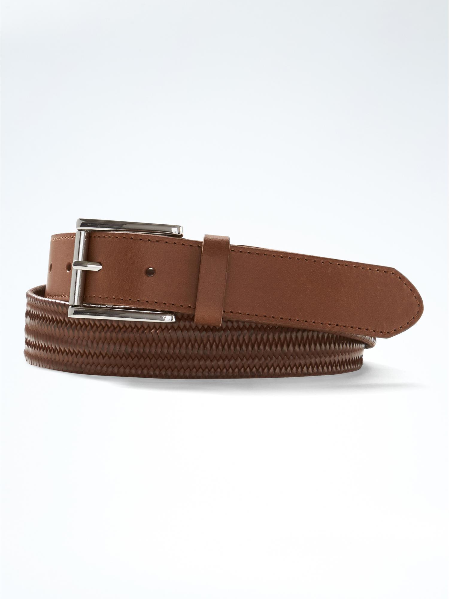 Stretch Leather Belt
