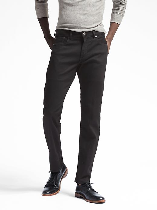 Men's Slim Black Japanese Traveler Jean Men's Slim Black Japanese Traveler Jean