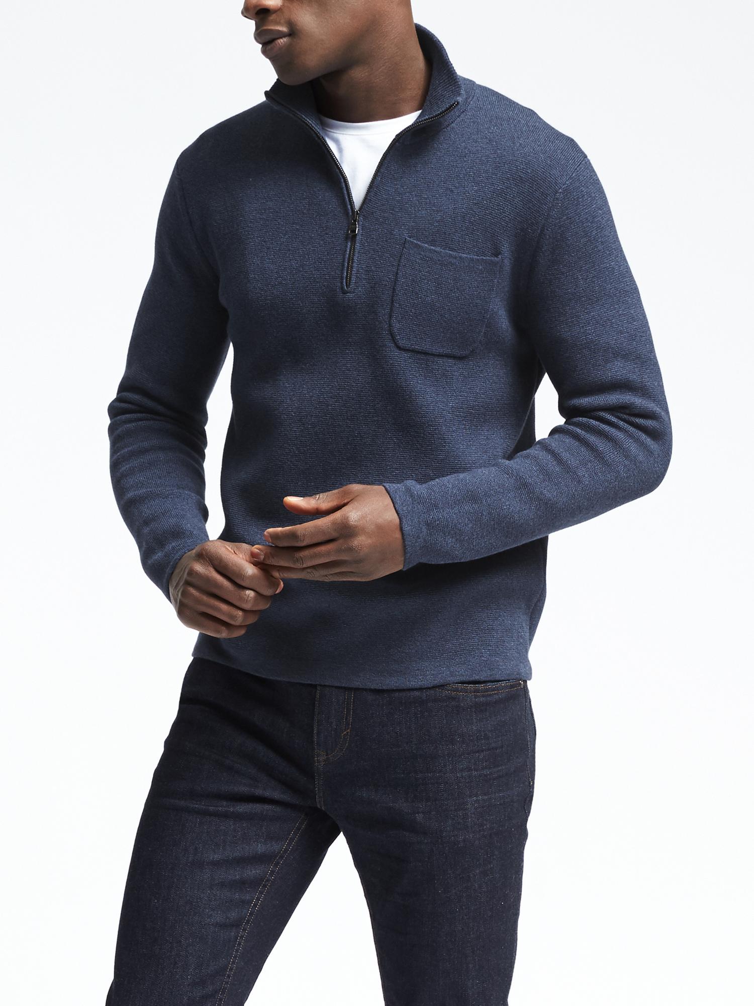Half-Zip Pullover With COOLMAX® Technology