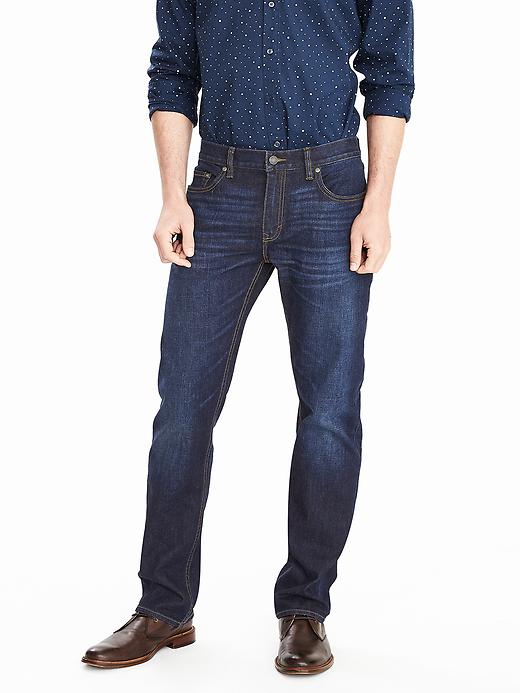 Straight Dark Wash Jean Straight Dark Wash Jean