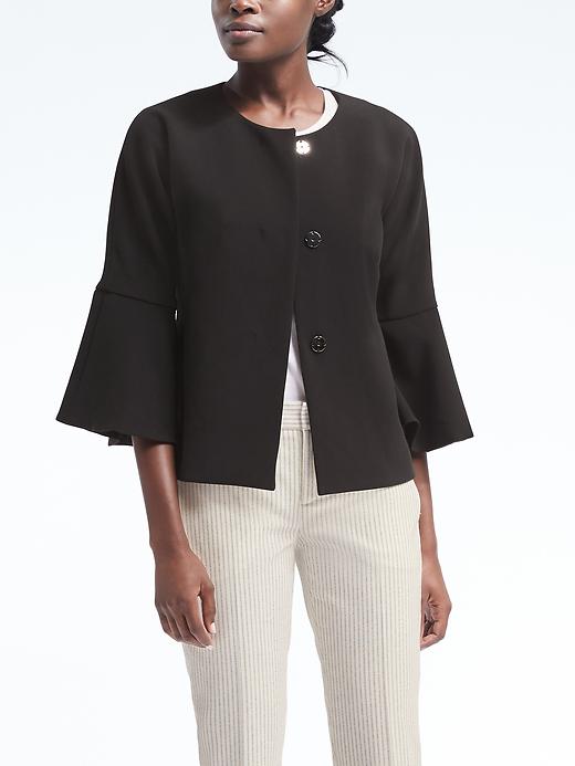 Bell Sleeve Jacket Banana Republic