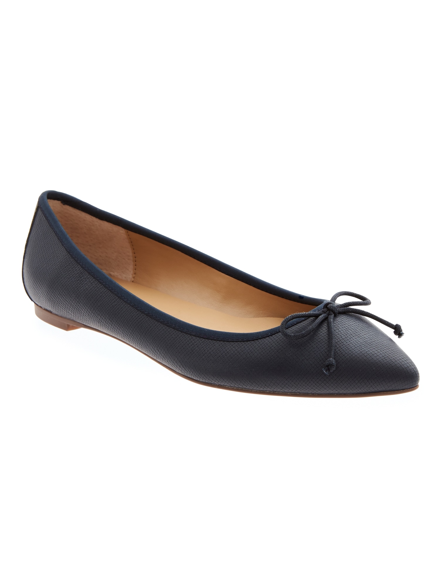 Pointed-Toe Robin Ballet Flat