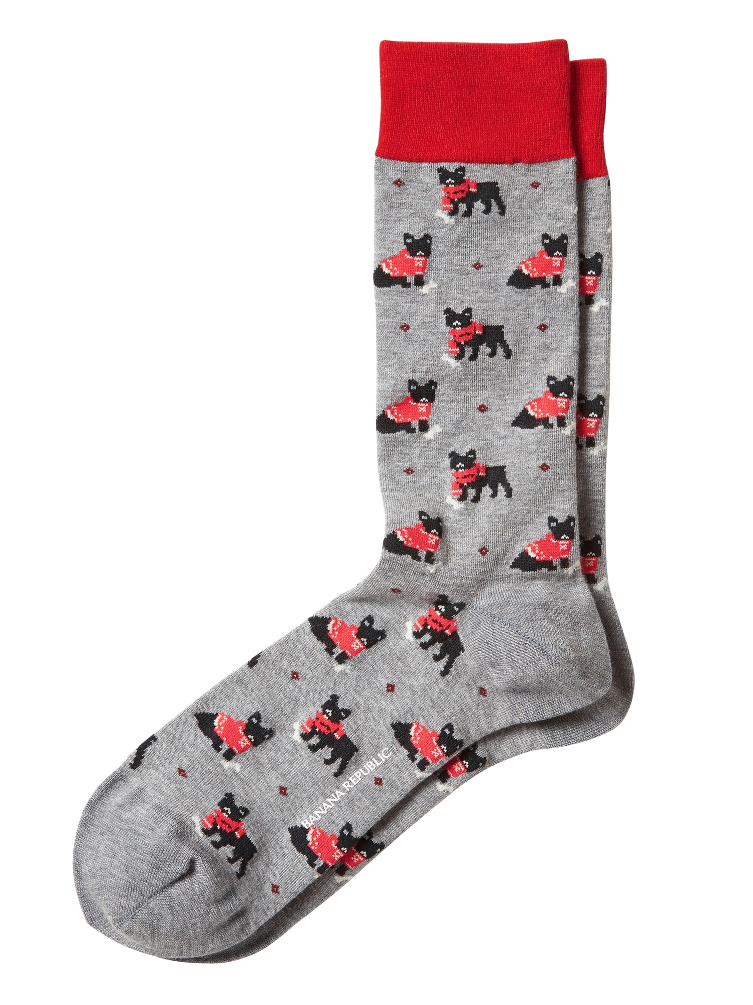 Holiday Dog Sock