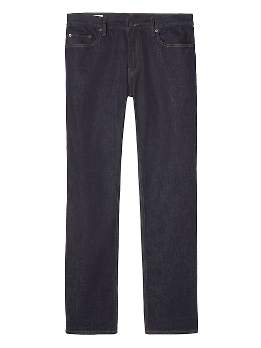 Straight Dark Rinse Jean Banana Republic