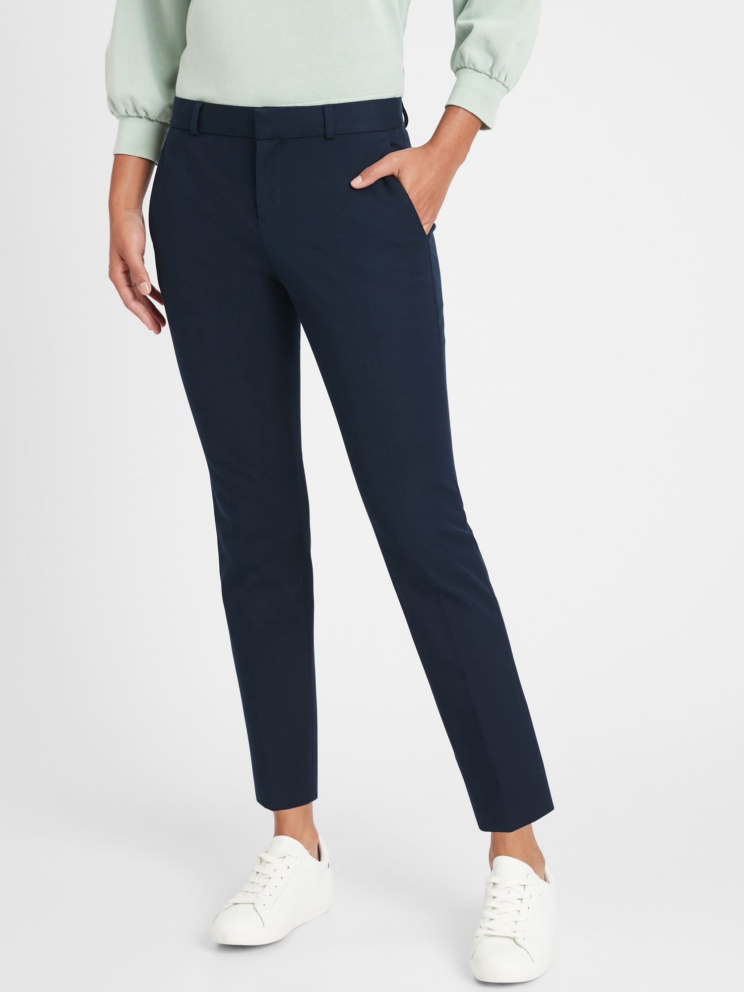 Avery Straight-Fit Washable Bi-Stretch Pant