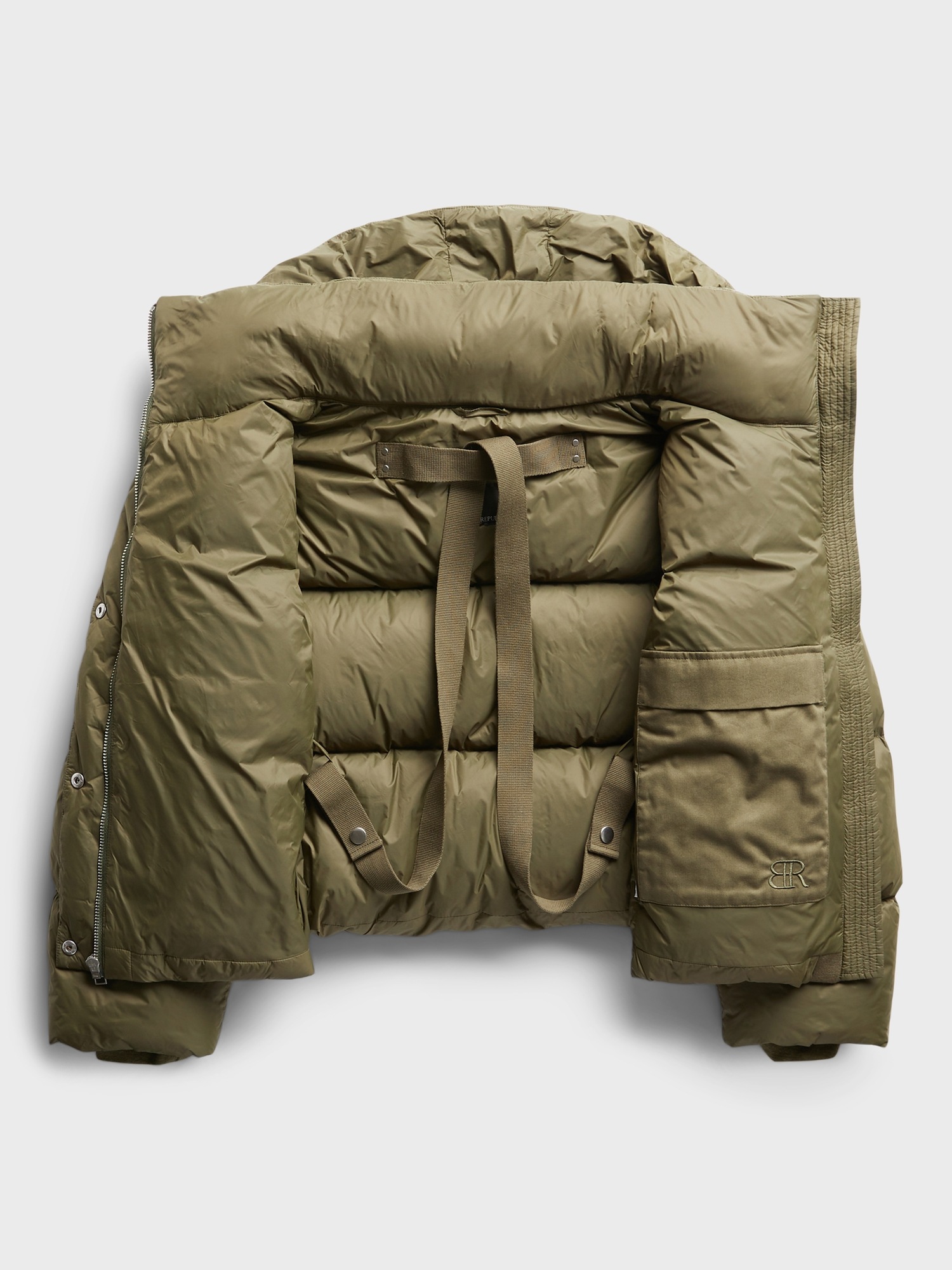 Water Repellent Puffer Jacket Banana Republic