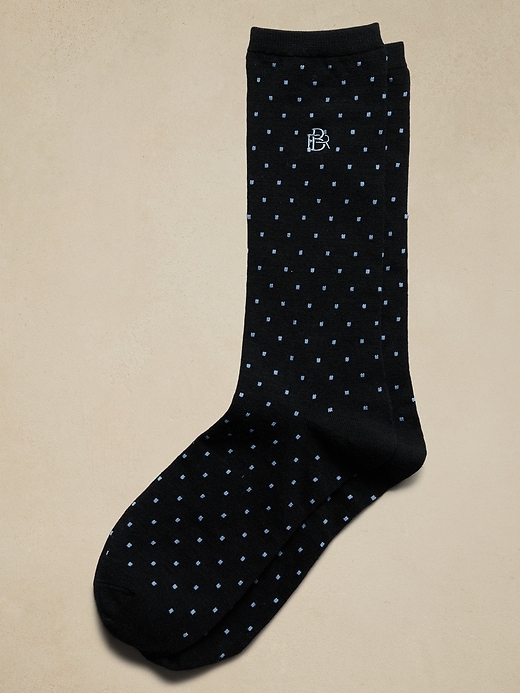 Breathe Merino Dot Sock Banana Republic