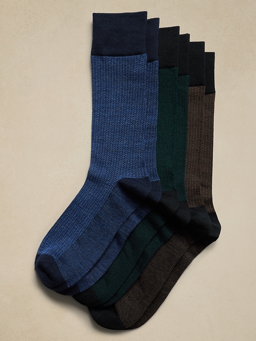 Breathe Merino Sock Pack Banana Republic