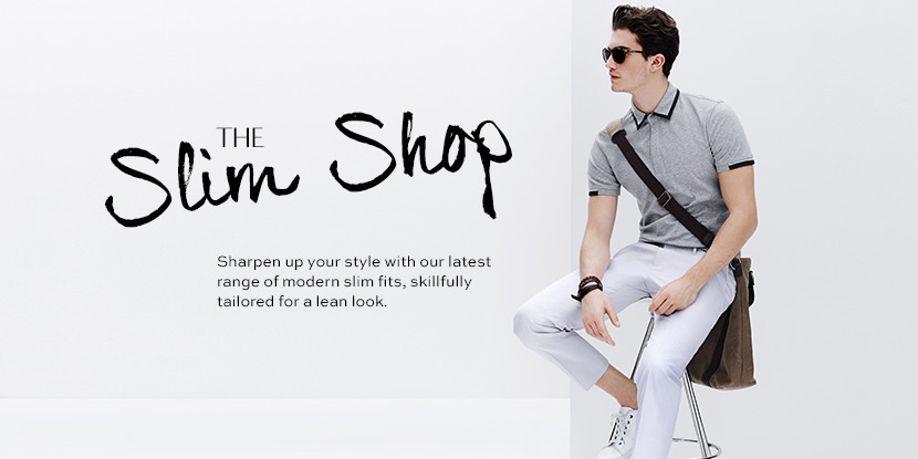 Slim Fit Clothing For Men | Banana Republic - Free Shipping on $50