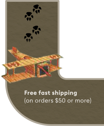Free fast shipping (on orders $50 or more)